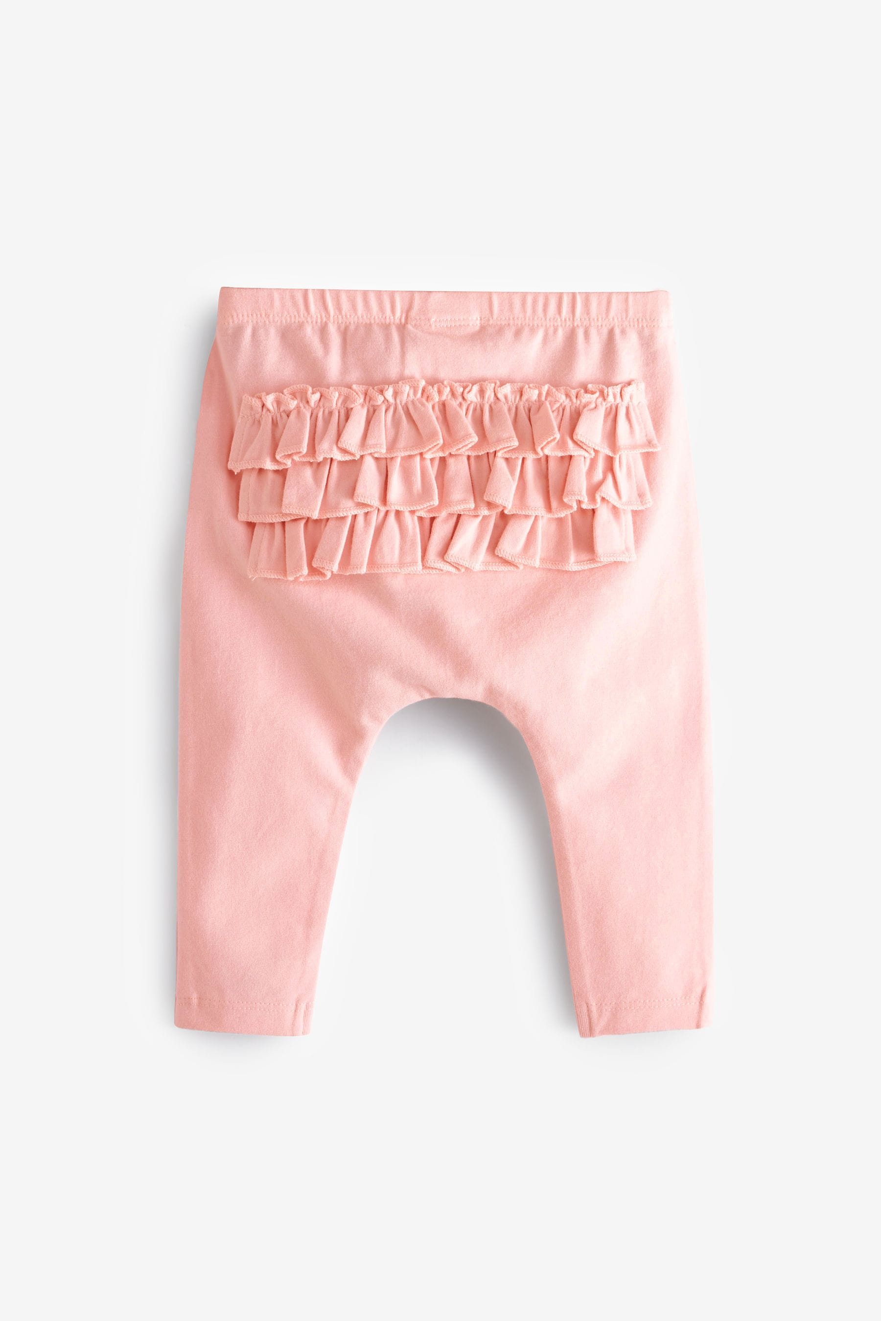 Pink 2 Pack Baby Character Leggings