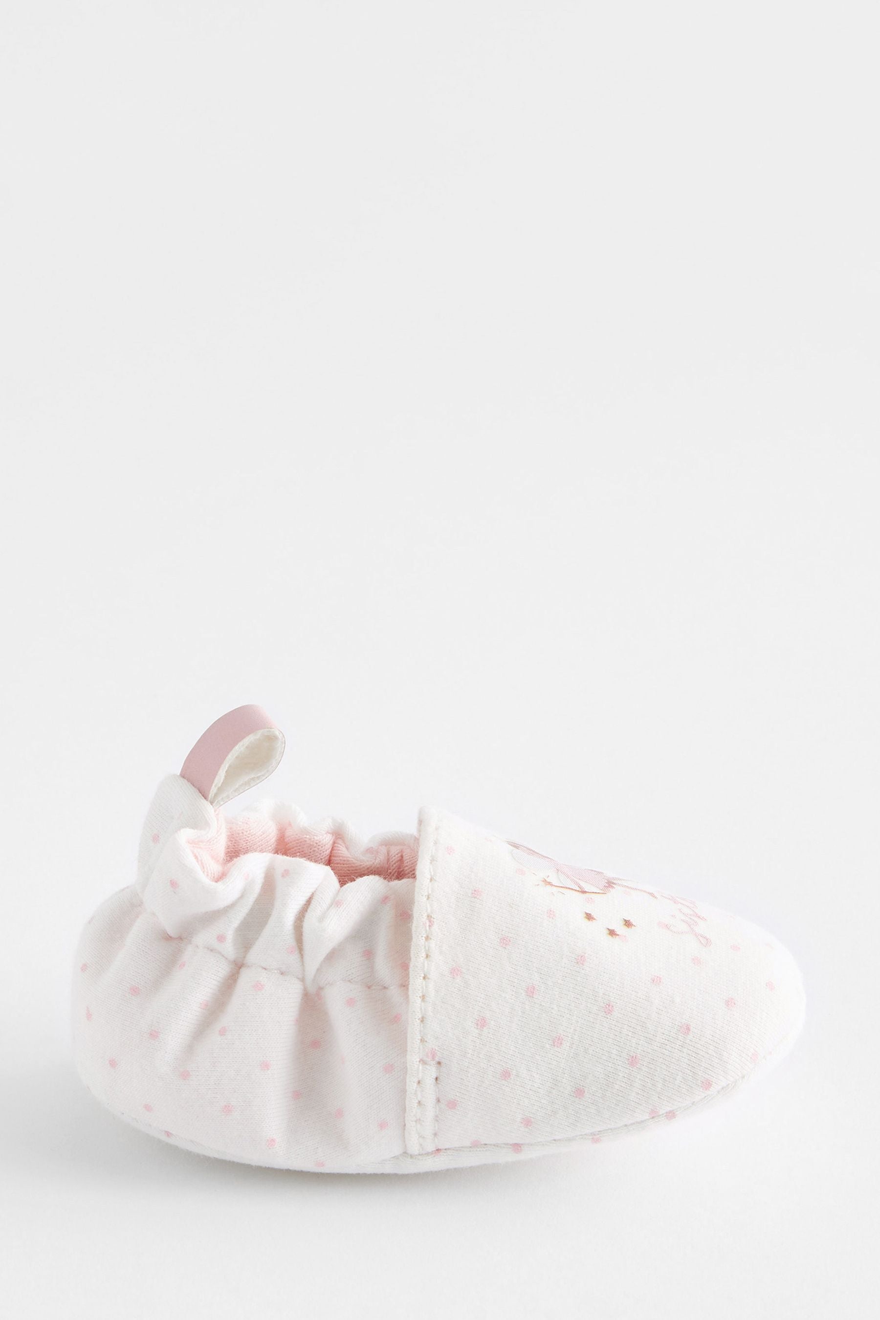 White Fairy Slip-On Baby Shoes (0-18mths)