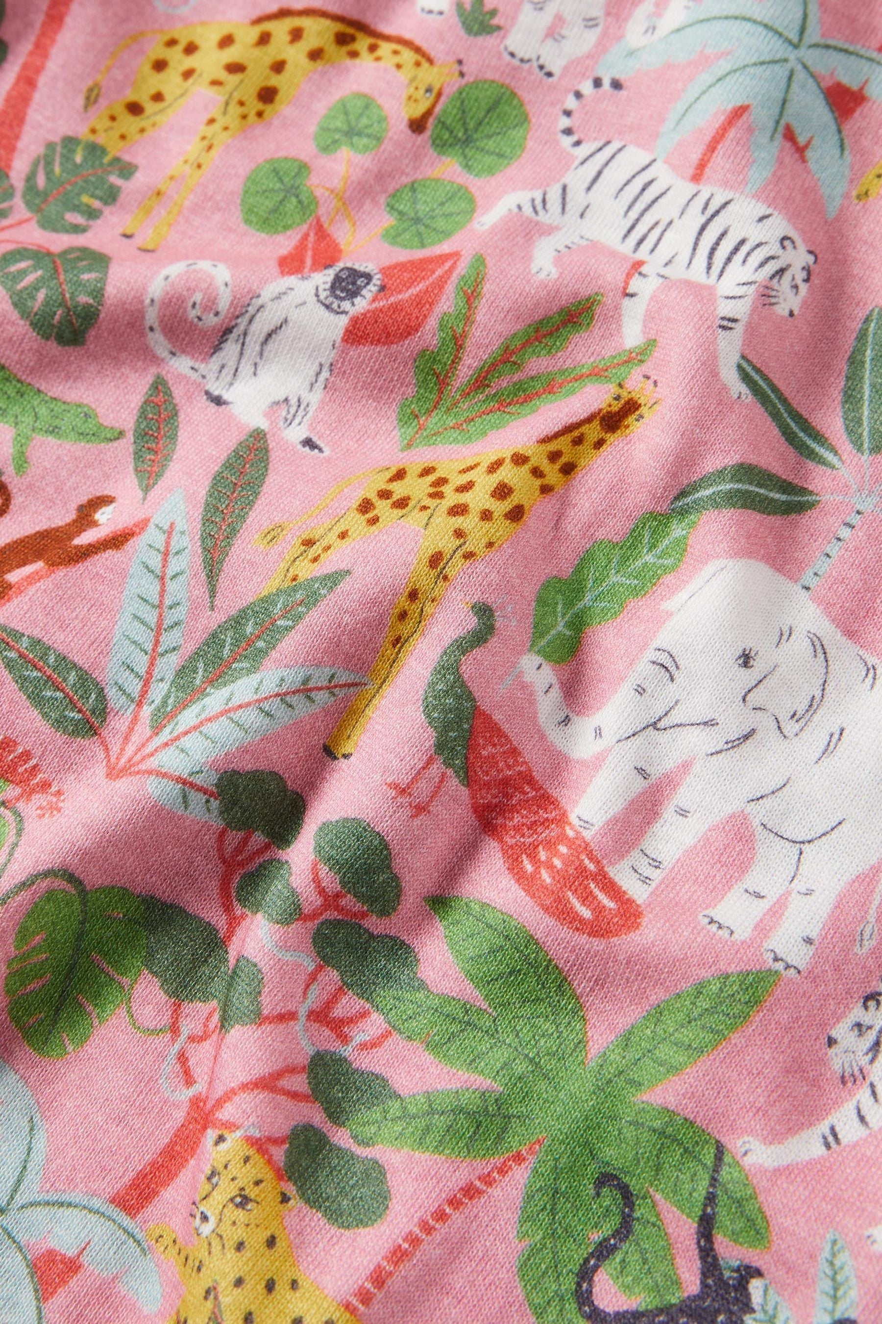 Boden Pink Glow-In-The-Dark Short Pyjamas