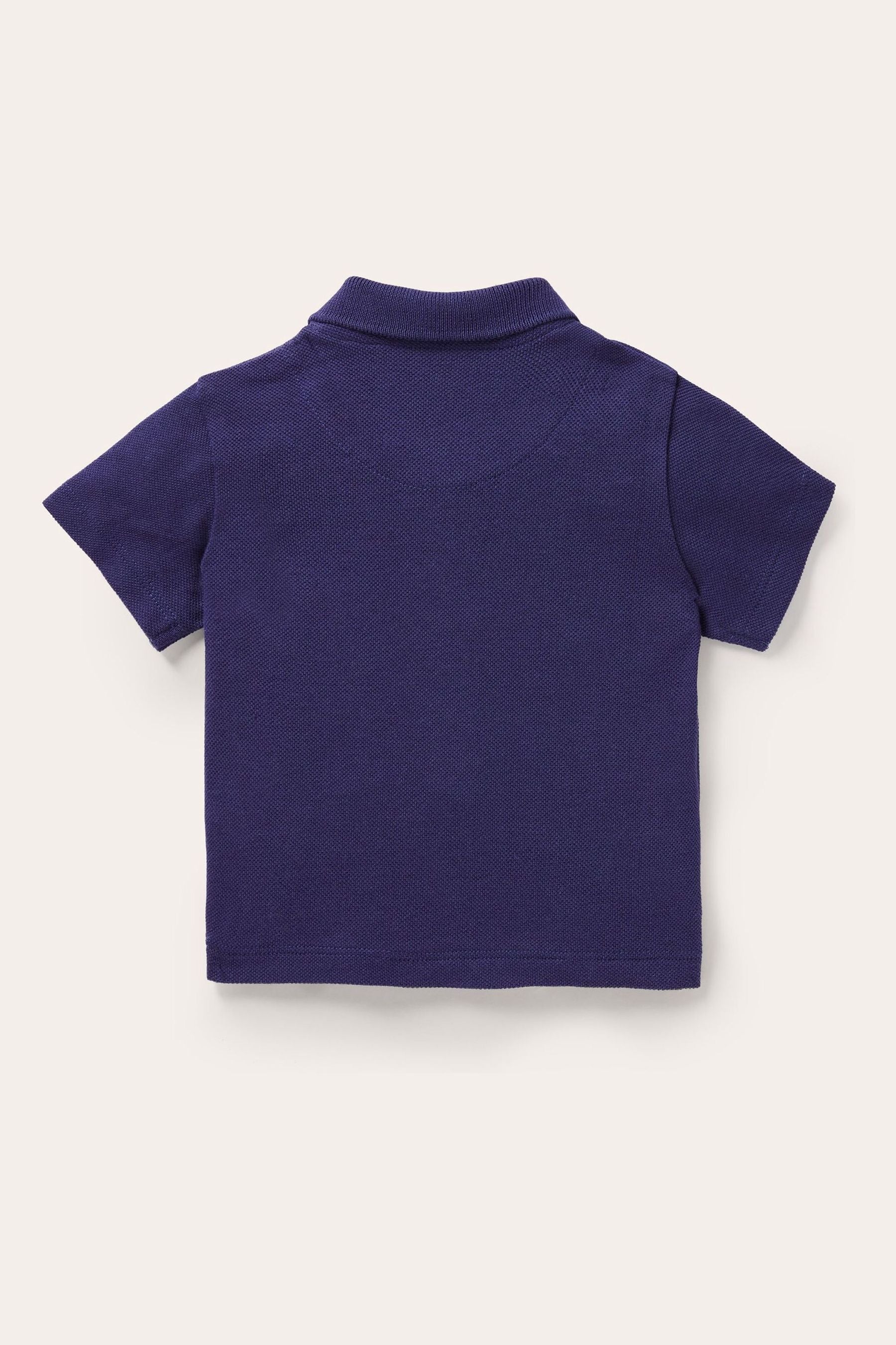 Boden Blue Fun Piqu Polo S