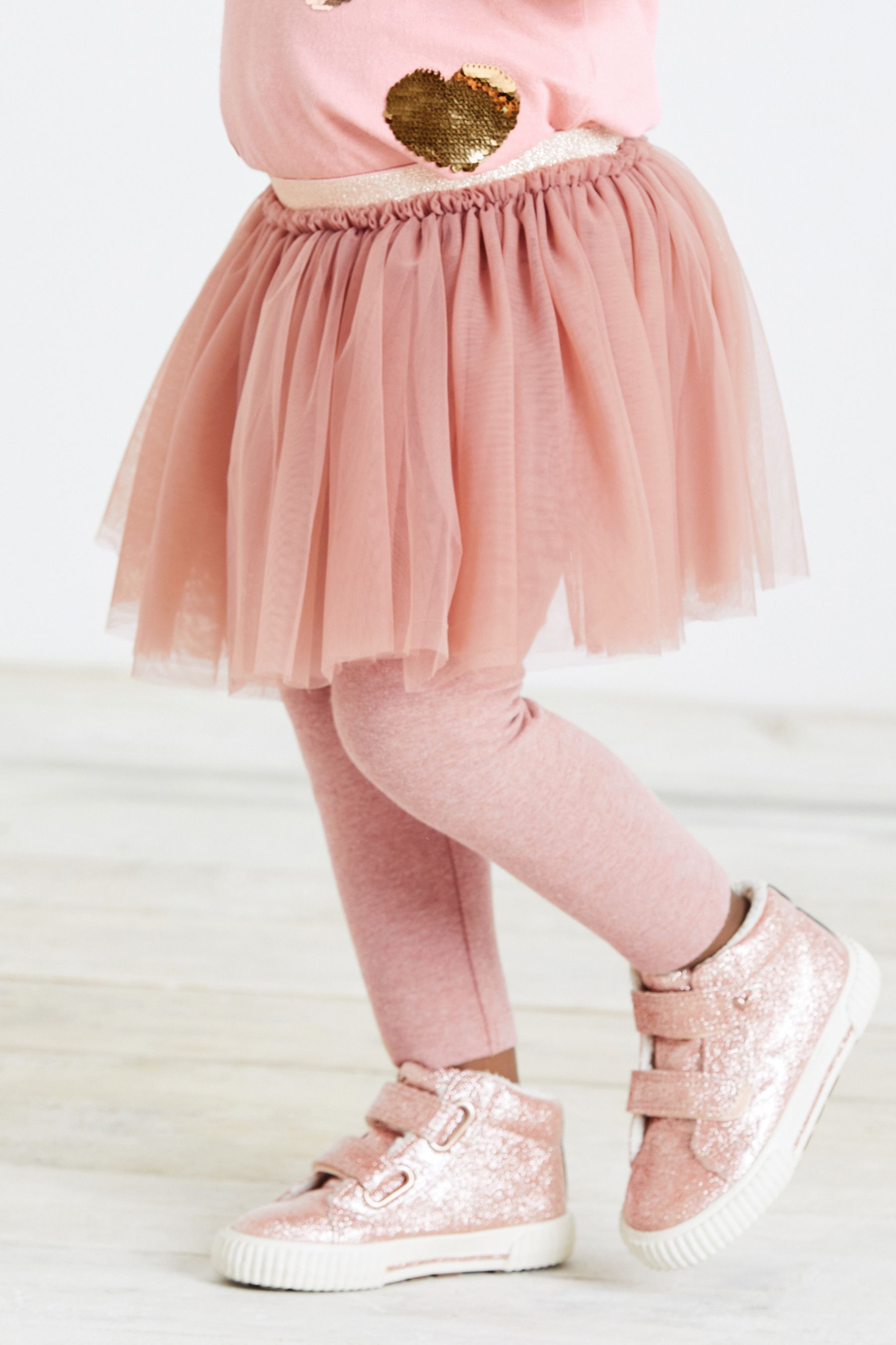 Pink Tutu Leggings (3mths-7yrs)