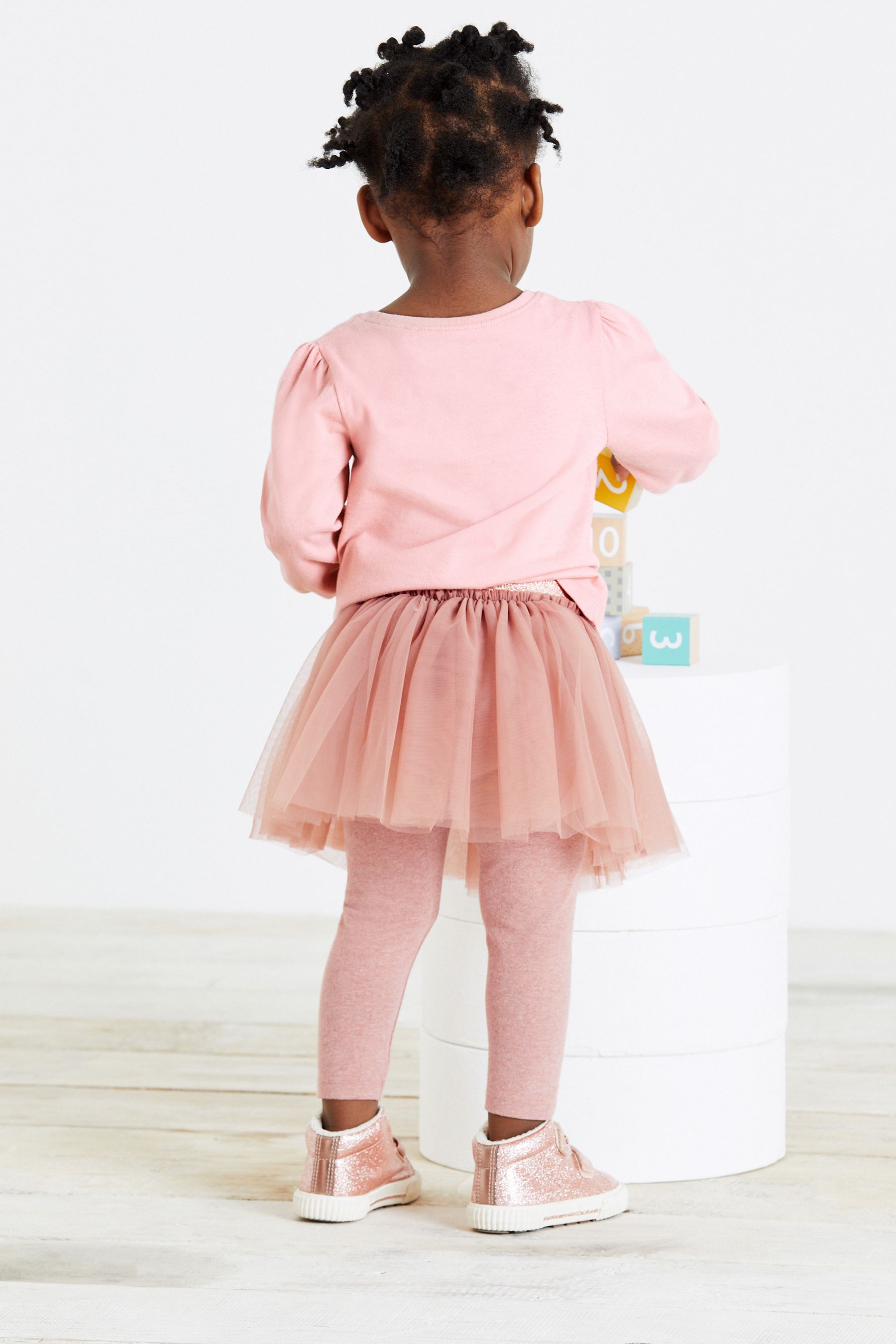 Pink Tutu Leggings (3mths-7yrs)