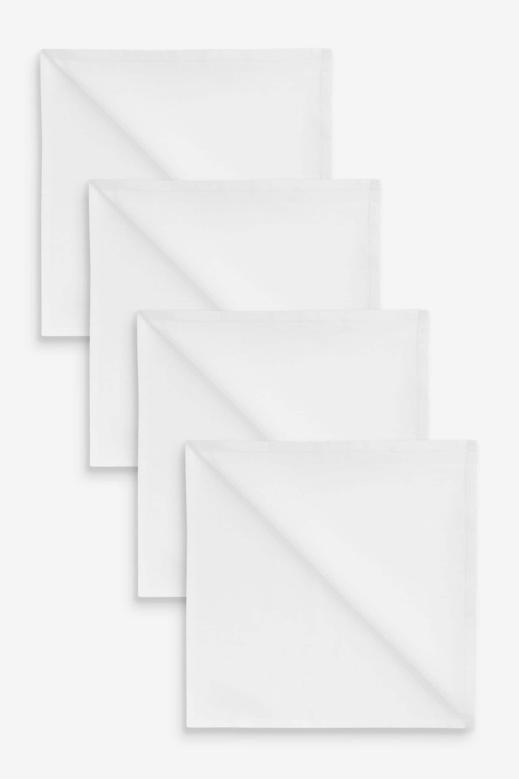 White Baby Muslin Squares 4 Pack