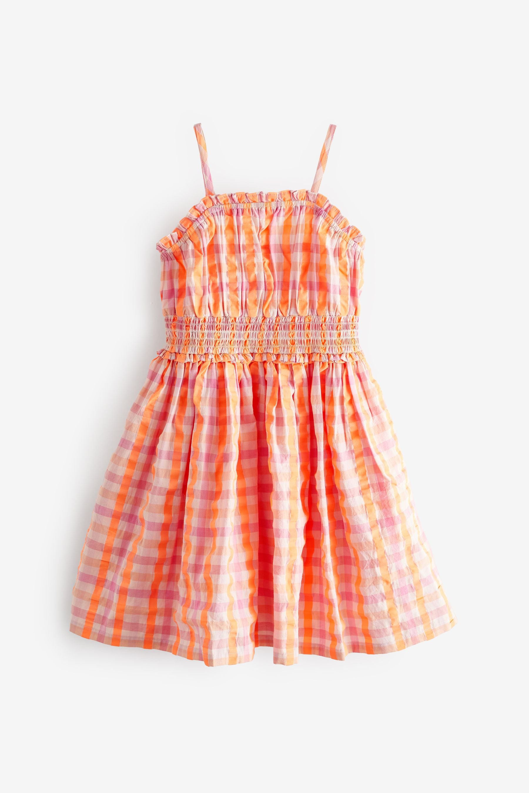 Pink Check Dress (3-16yrs)