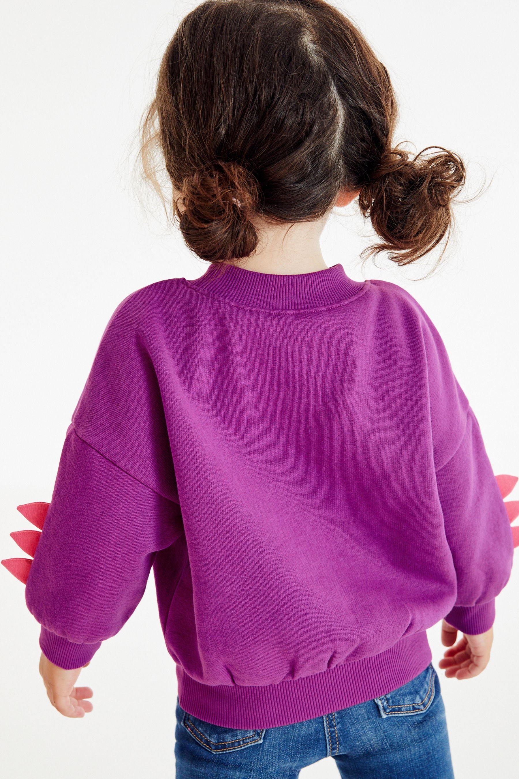 Purple Unicorn Pocket Sweatshirt (3mths-7yrs)