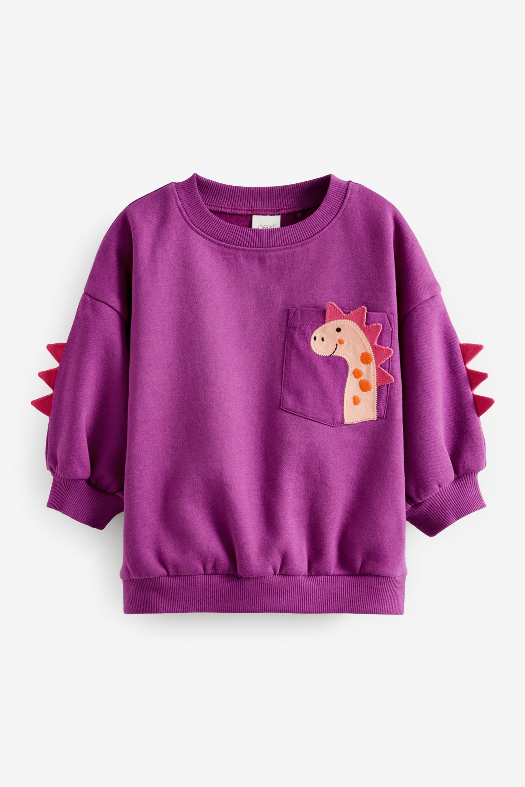 Purple Unicorn Pocket Sweatshirt (3mths-7yrs)