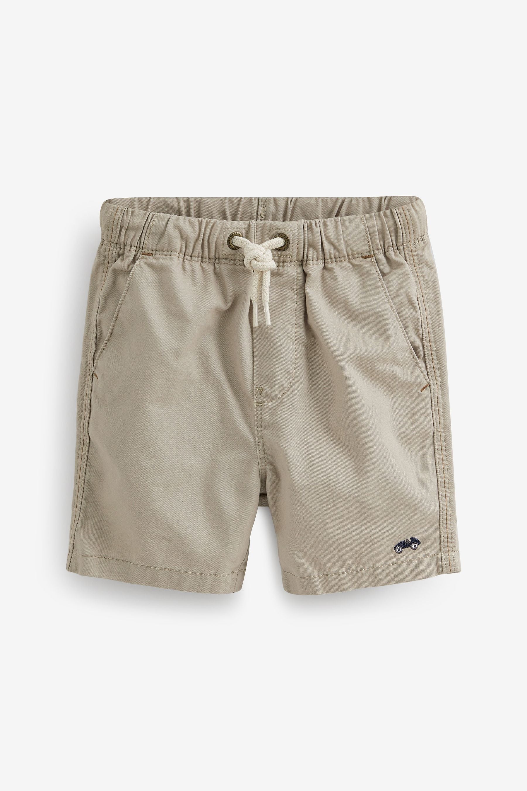 Stone Natural Pull-On Shorts (3mths-7yrs)