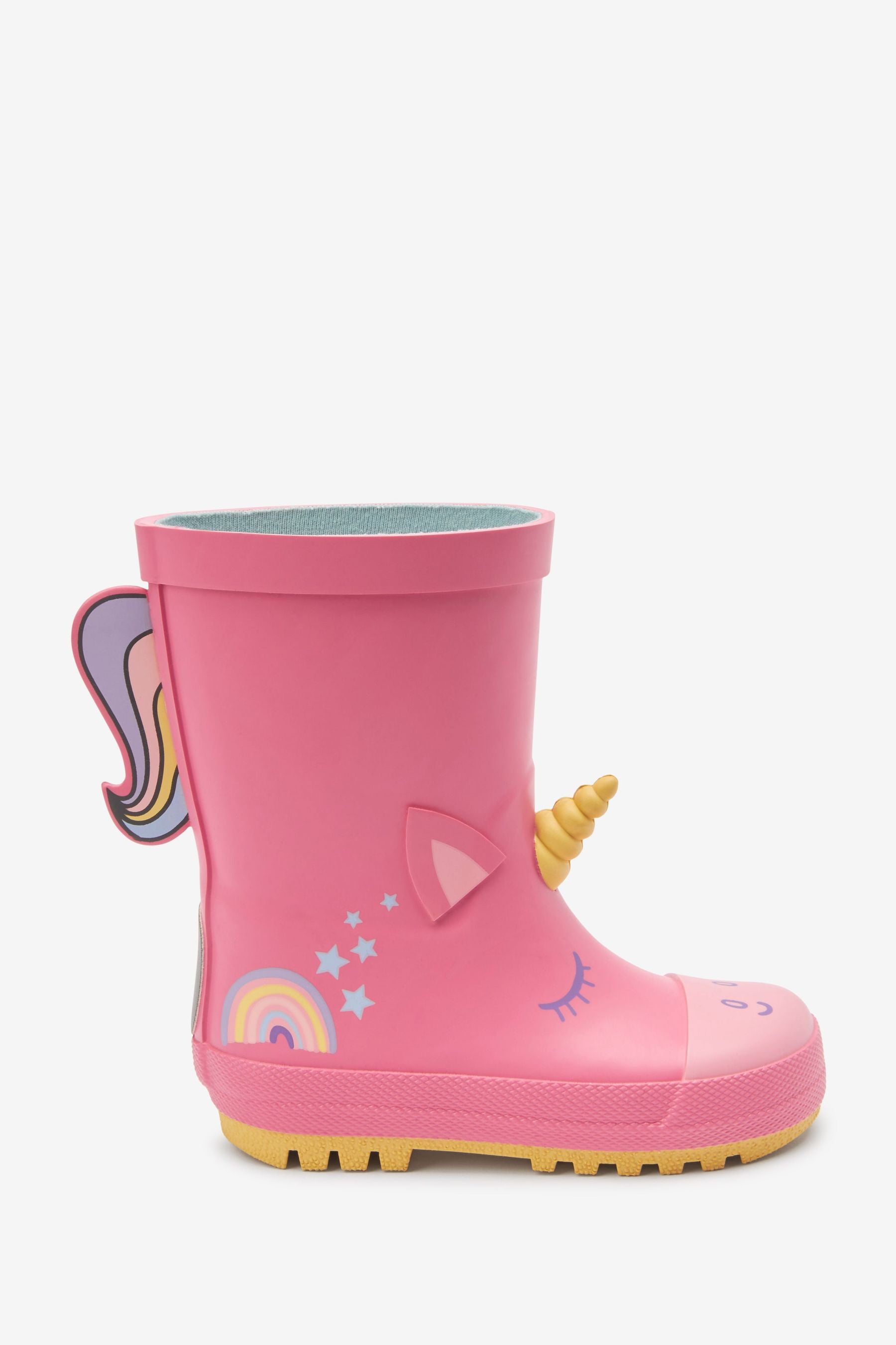 Pink Unicorn Wellies