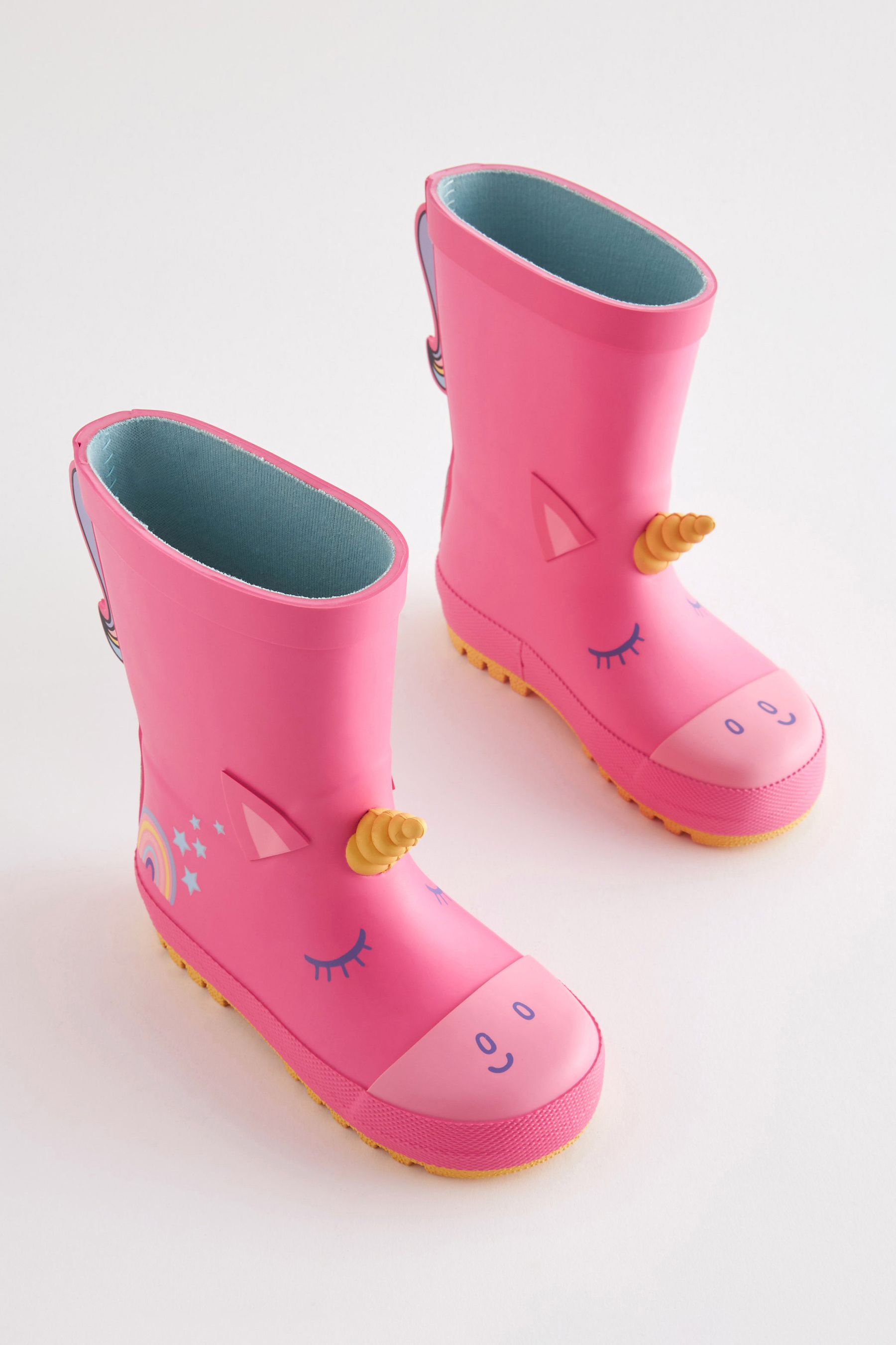 Pink Unicorn Wellies