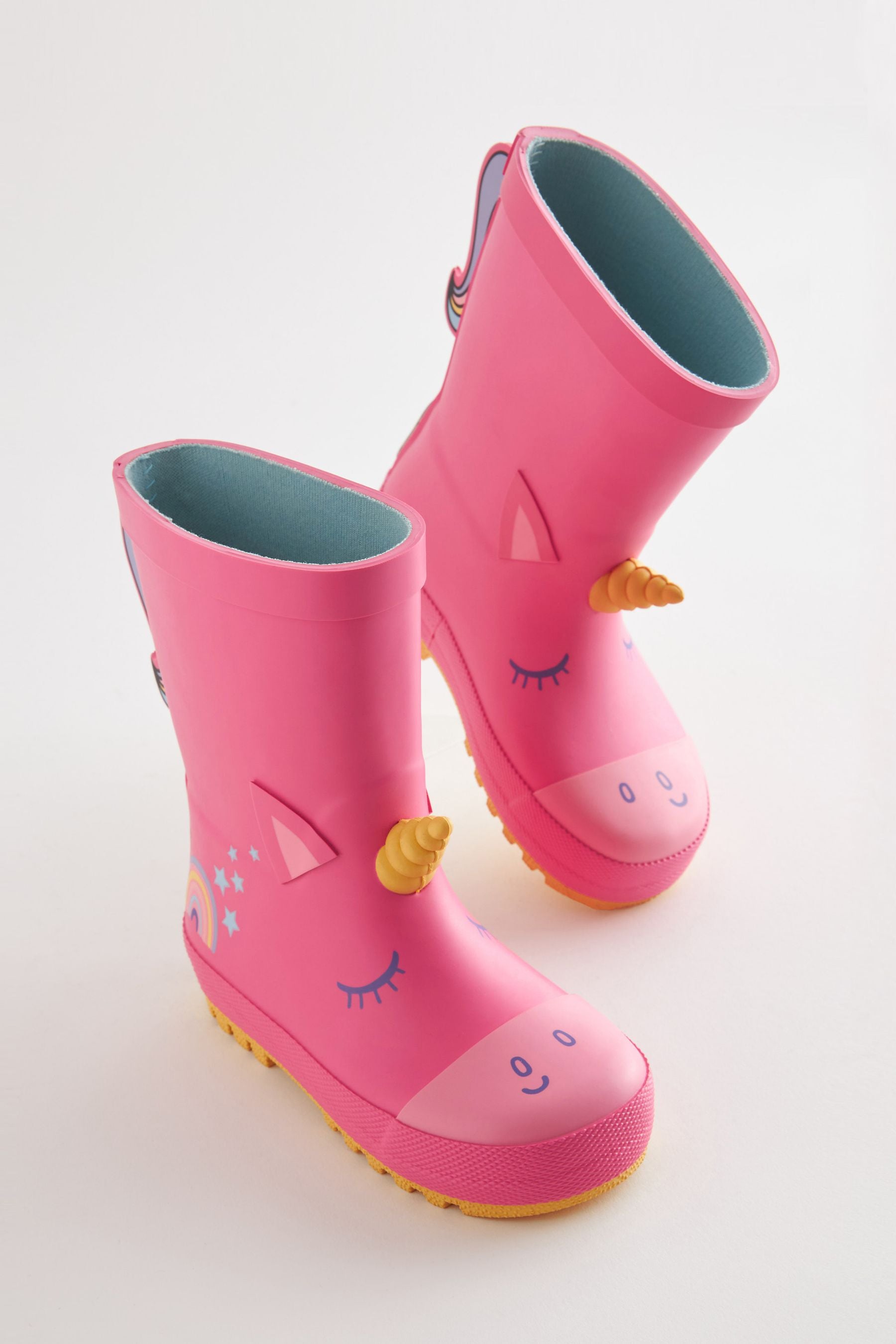 Pink Unicorn Wellies