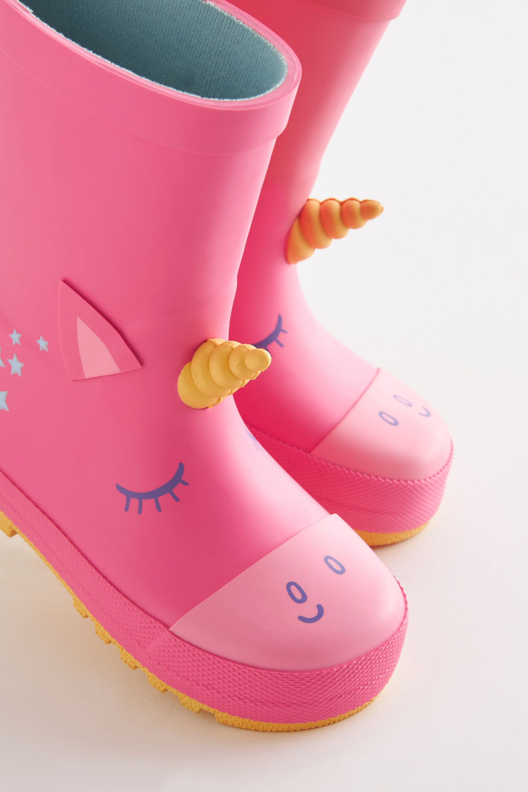 Pink Unicorn Wellies