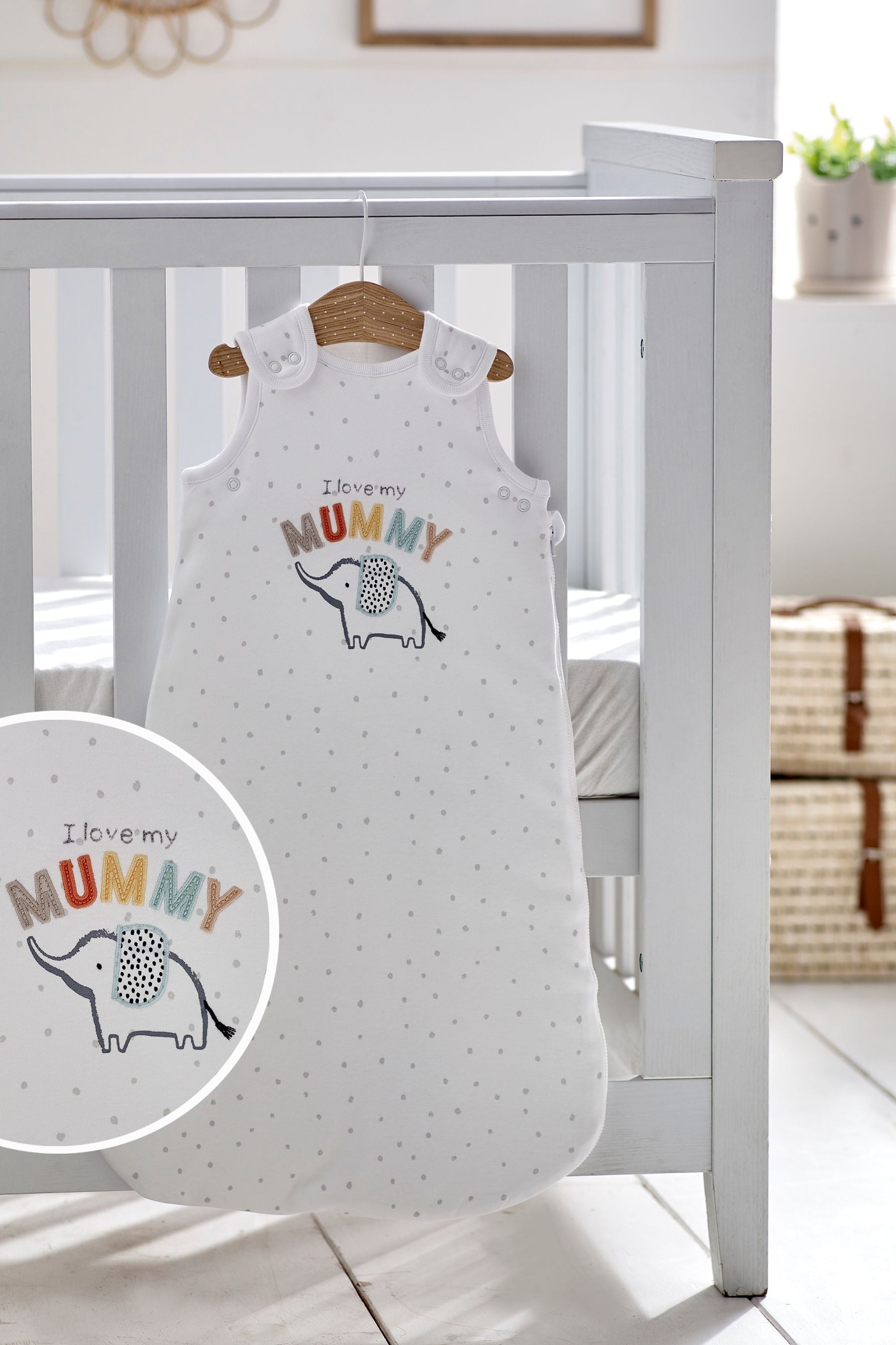 I Love Mummy Baby 100% Cotton 2.5 Tog Sleep Bag