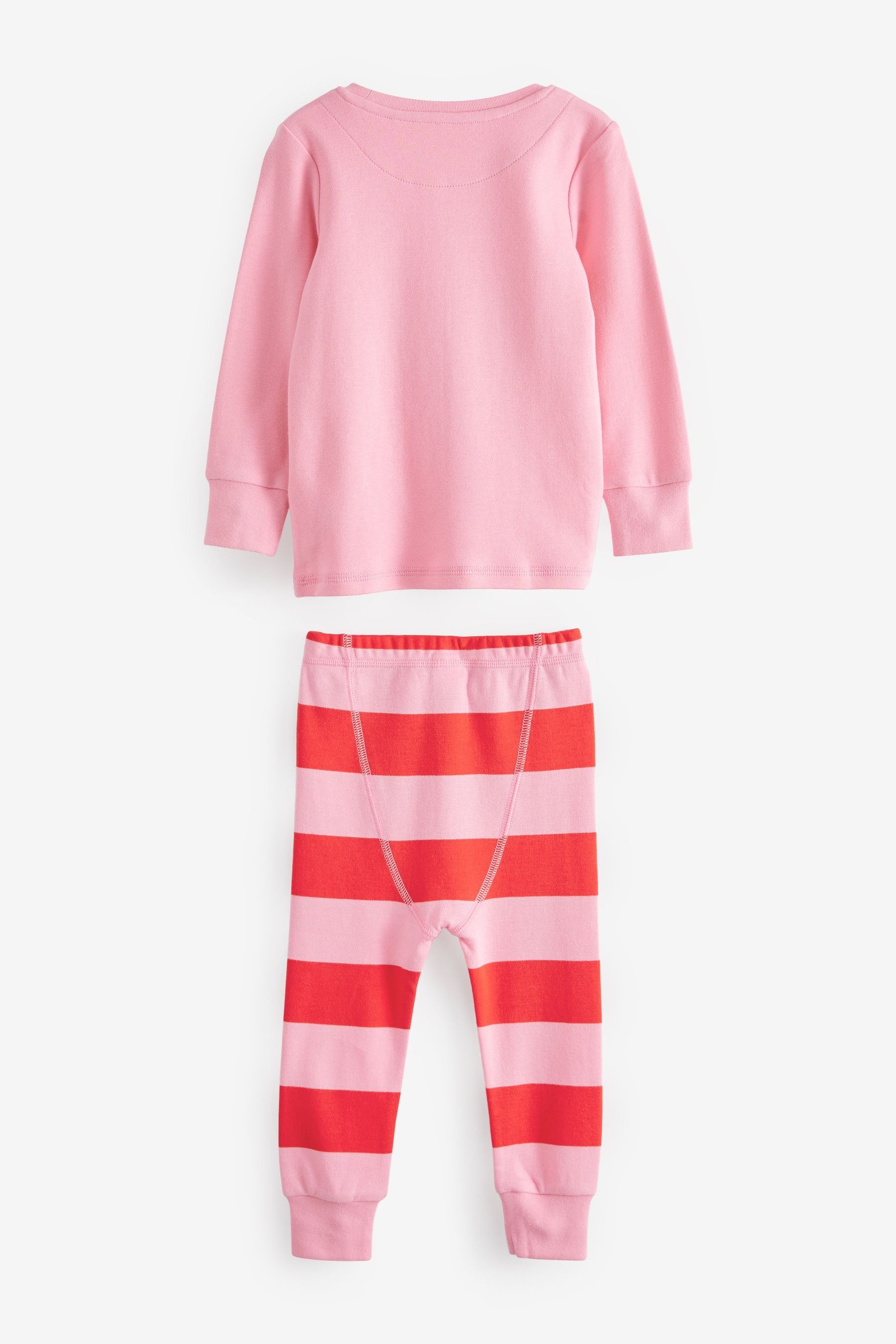 Red/Pink Heart 2 Pack Pyjamas (9mths-8yrs)