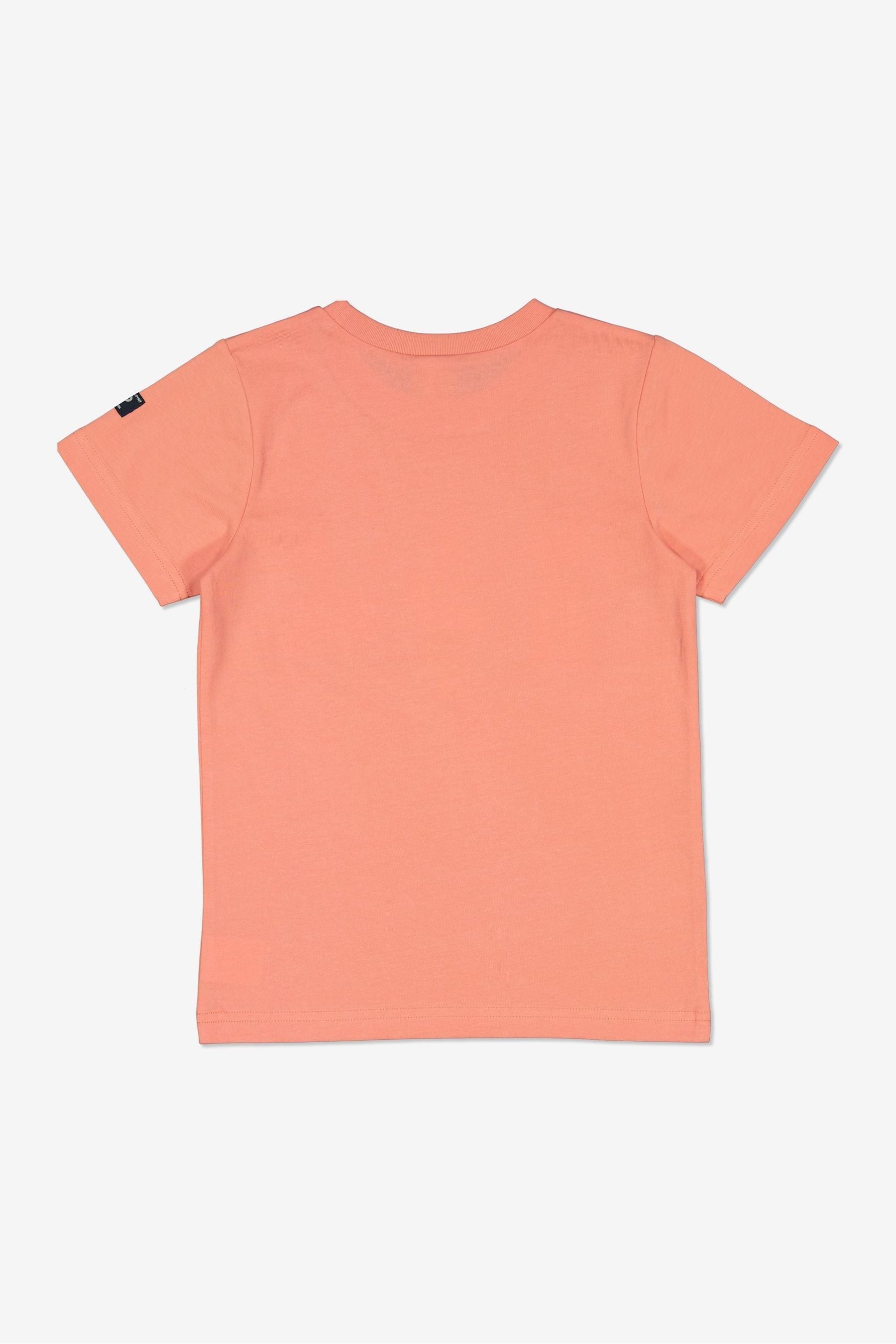 Polarn O. Pyret Pink Organic Cotton Ice Cream Print T-Shirt