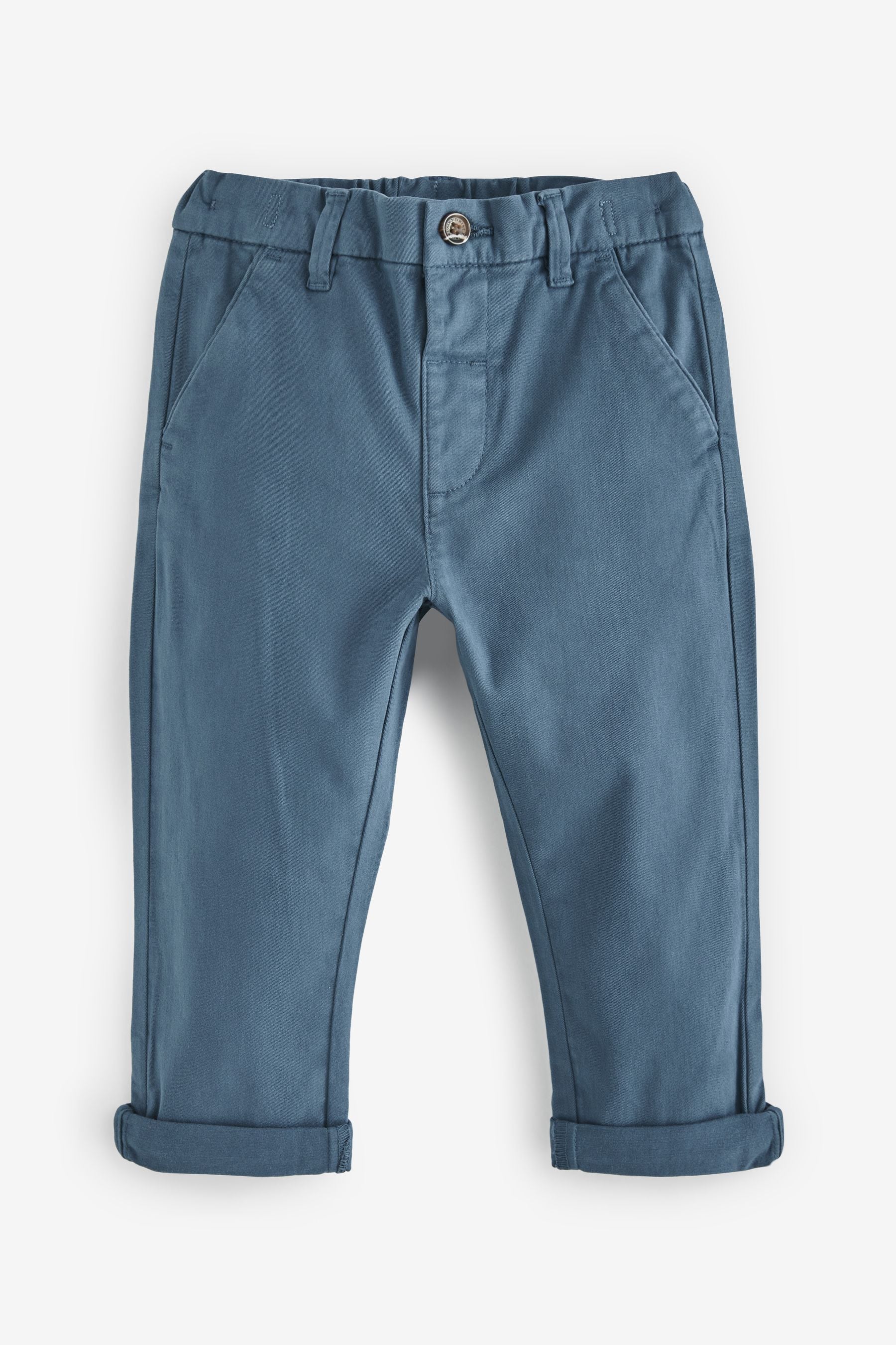 Blue Stretch Chinos Trousers (3mths-7yrs)