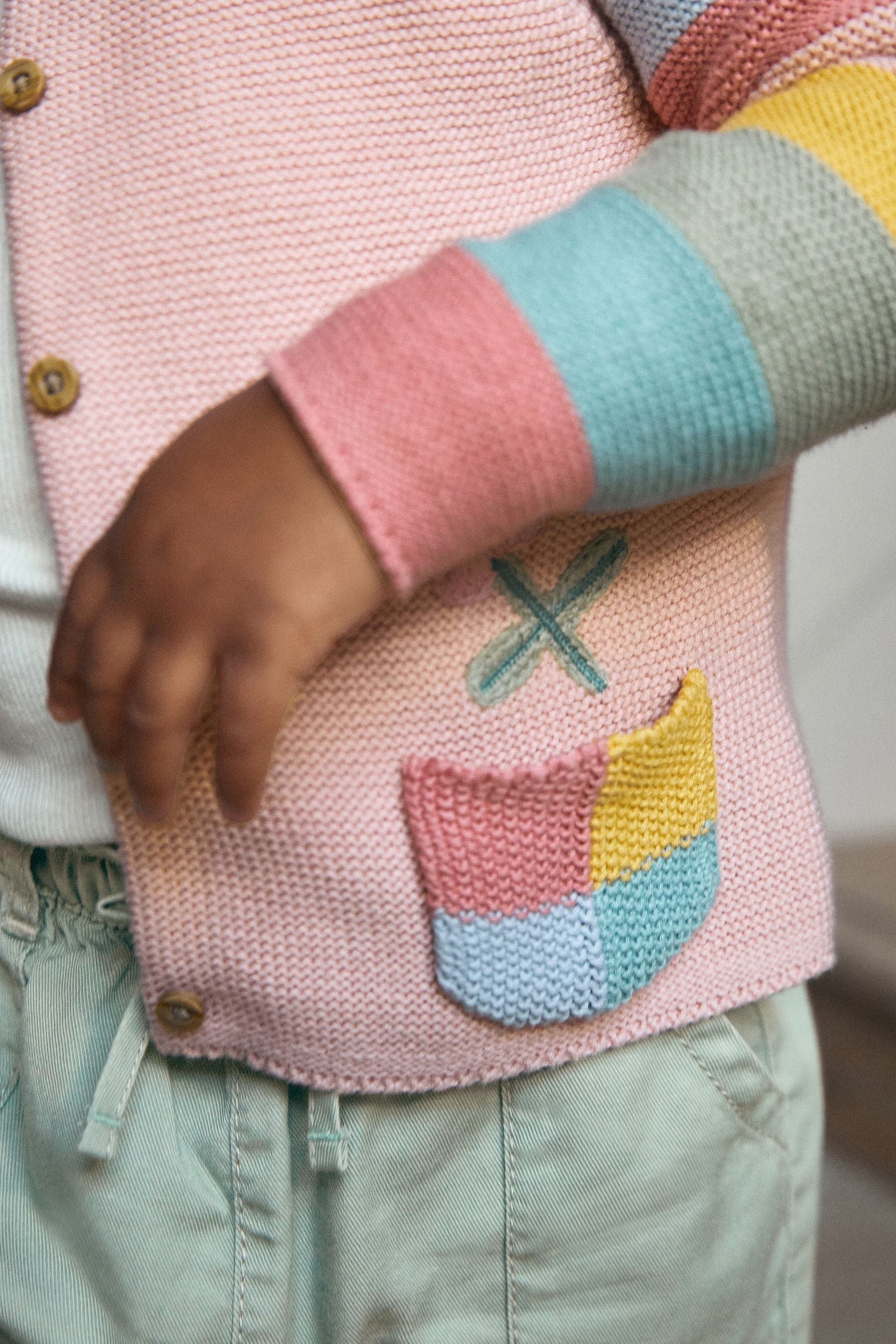 Pink Character Cardigan (3mths-7yrs)