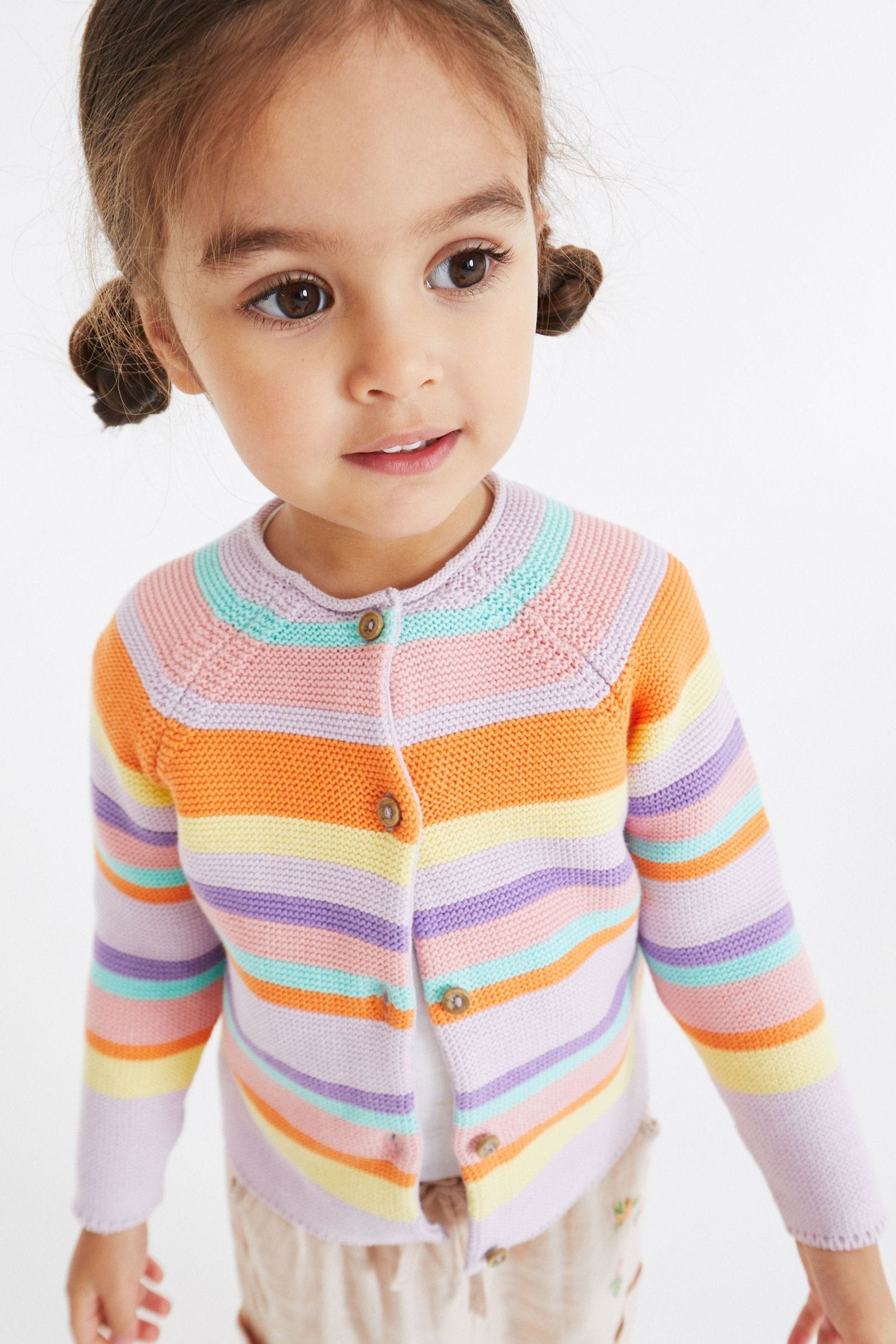 Multi Rainbow Cardigan (3mths-7yrs)