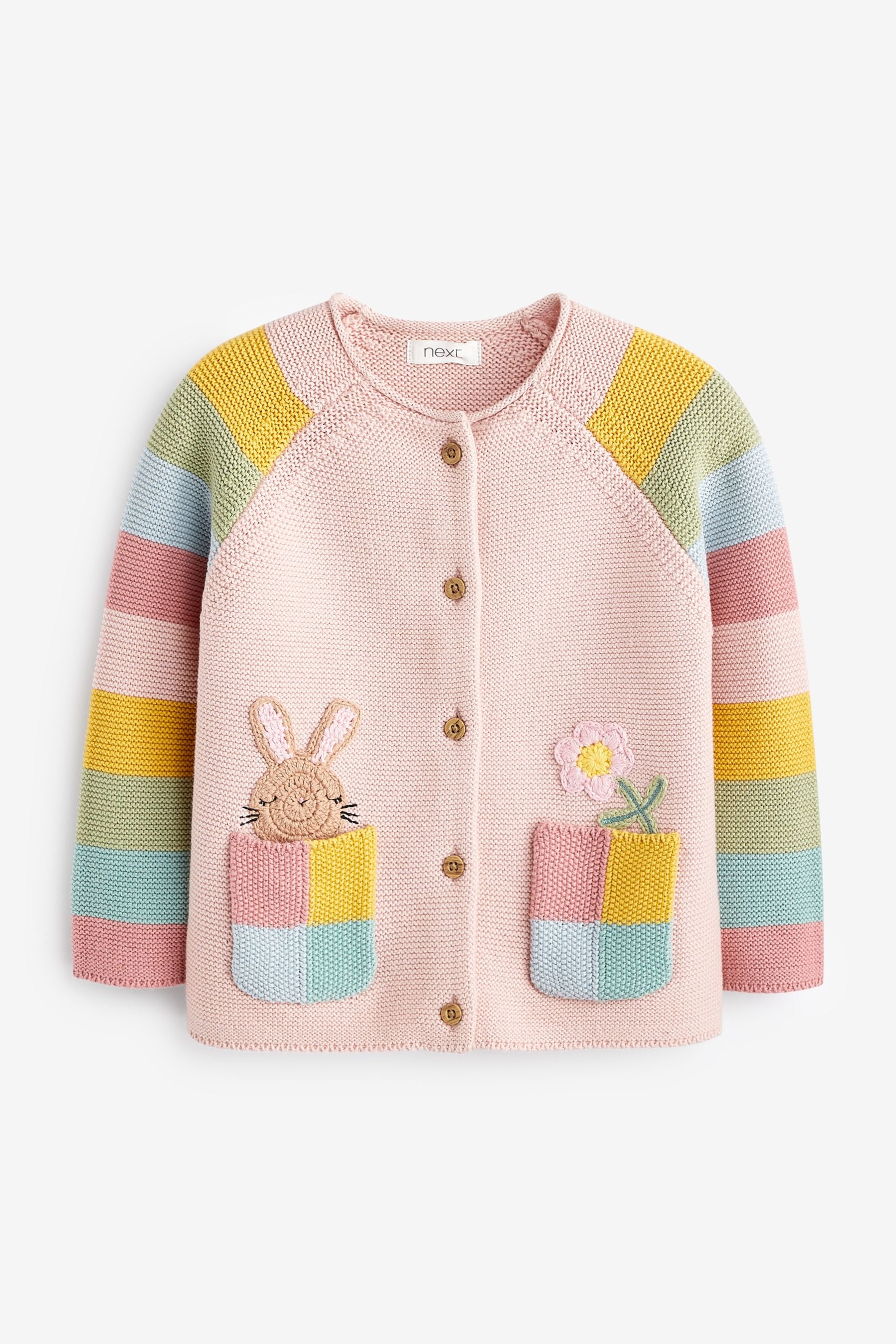 Pink Character Cardigan (3mths-7yrs)