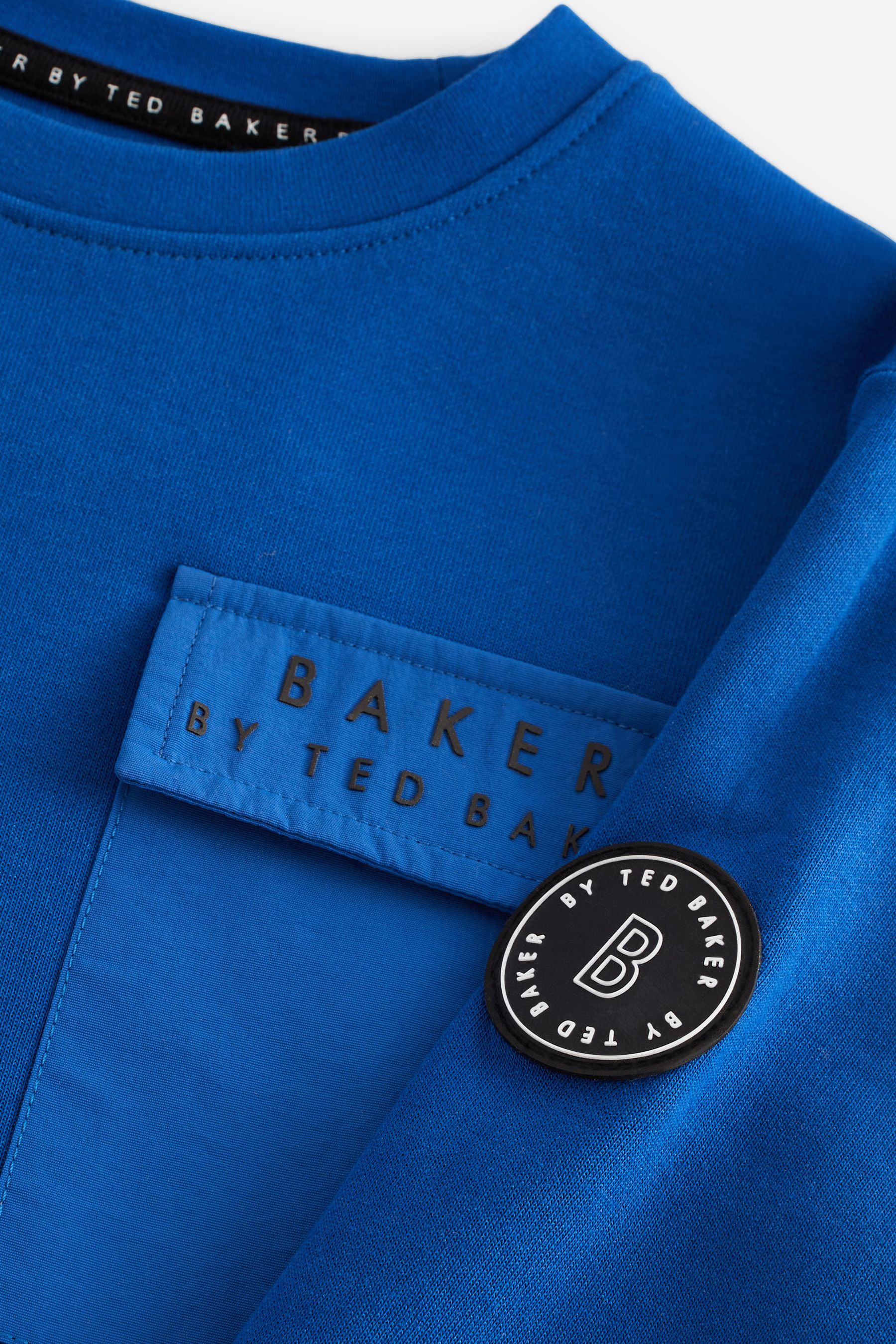 Blue Baker by Ted Baker Pocket Long Sleeve T-Shirt