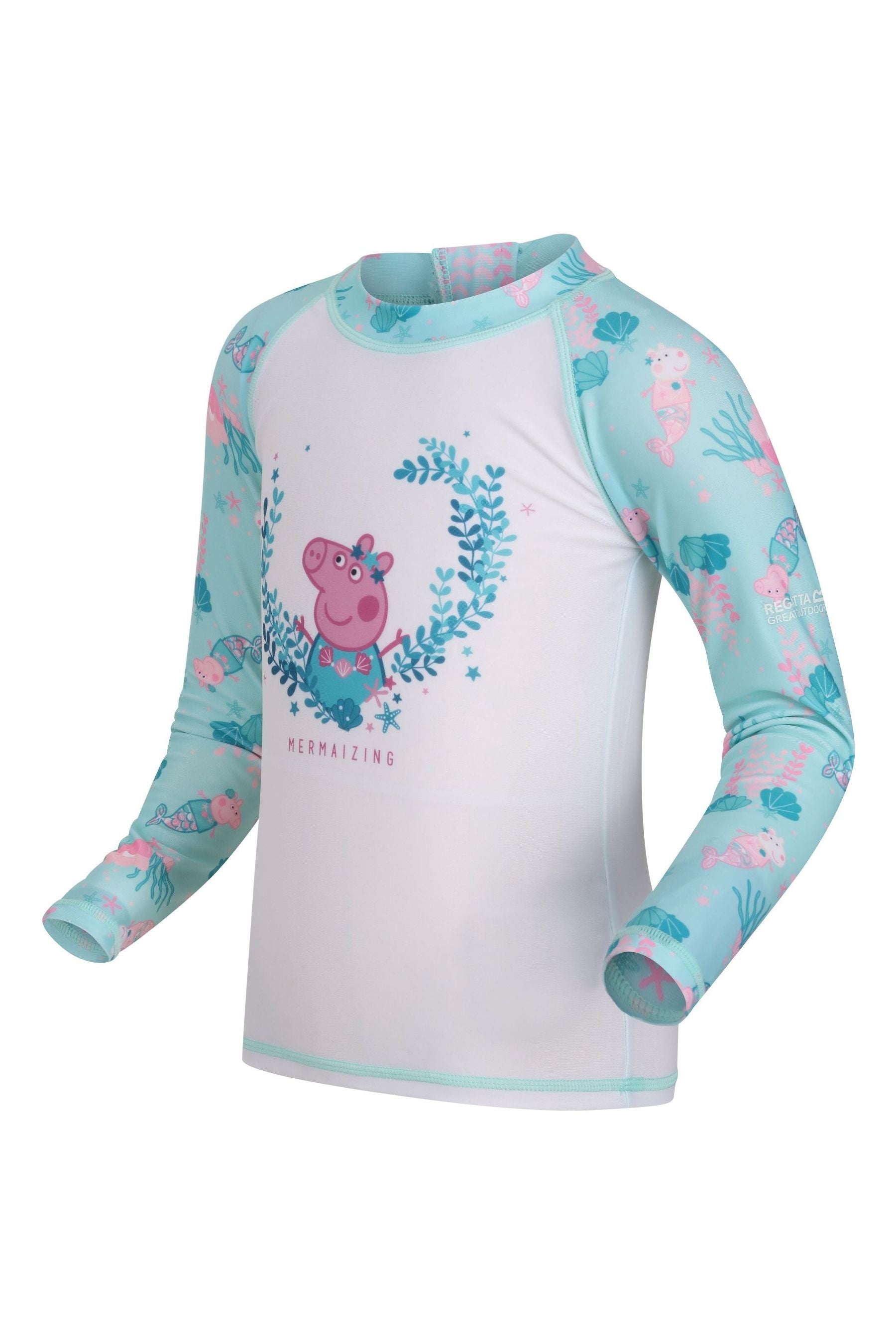 Blue Regatta Blue Peppa Pig Rash Suit Set