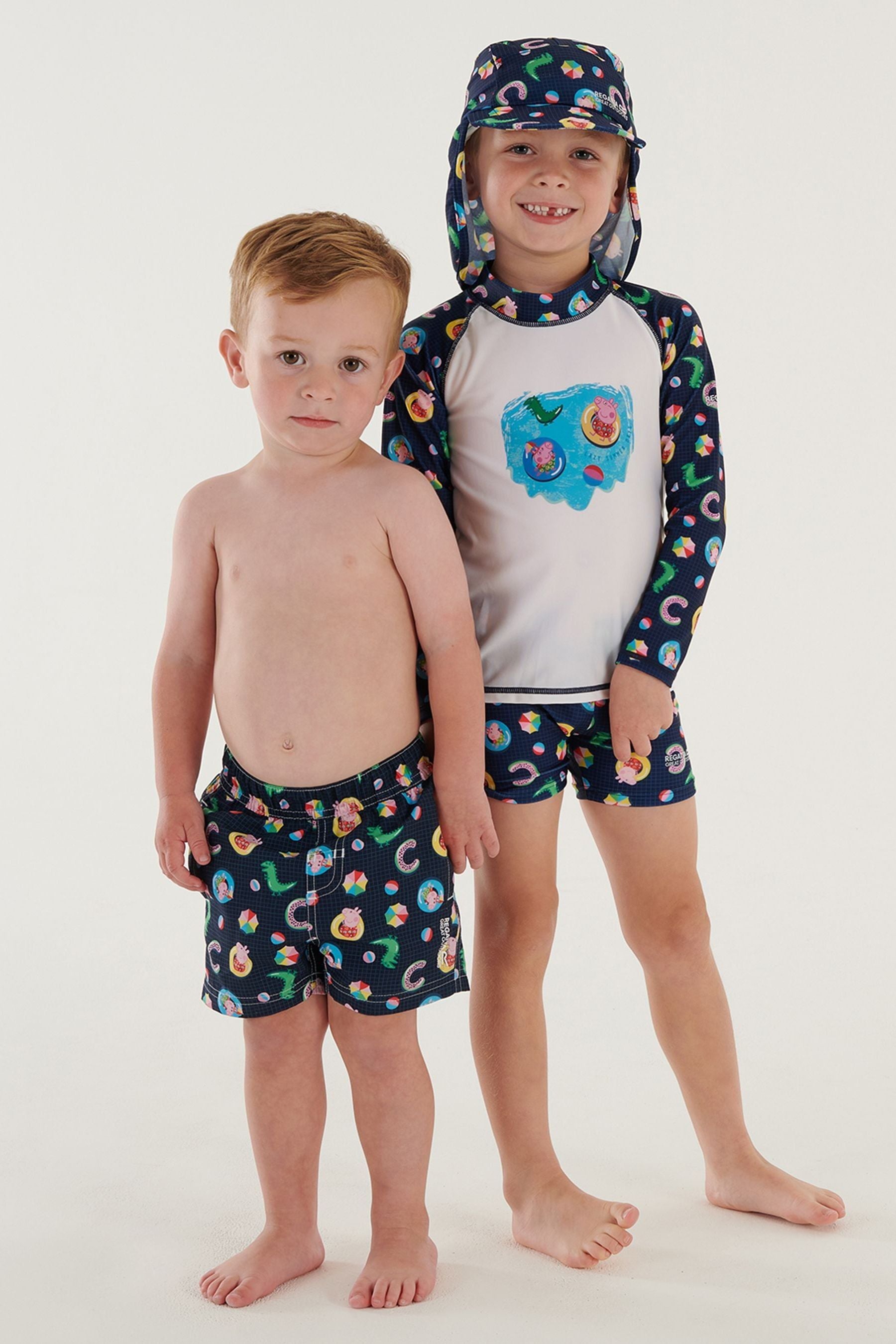 Regatta Blue Peppa Pig Rash Suit Set