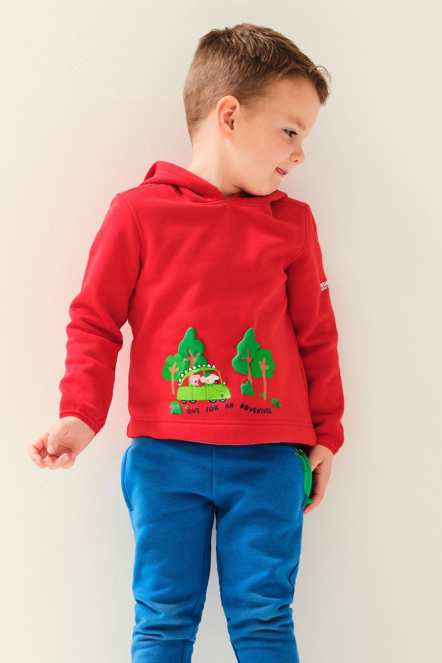 Regatta Red Peppa Pig Graphic Hoodie