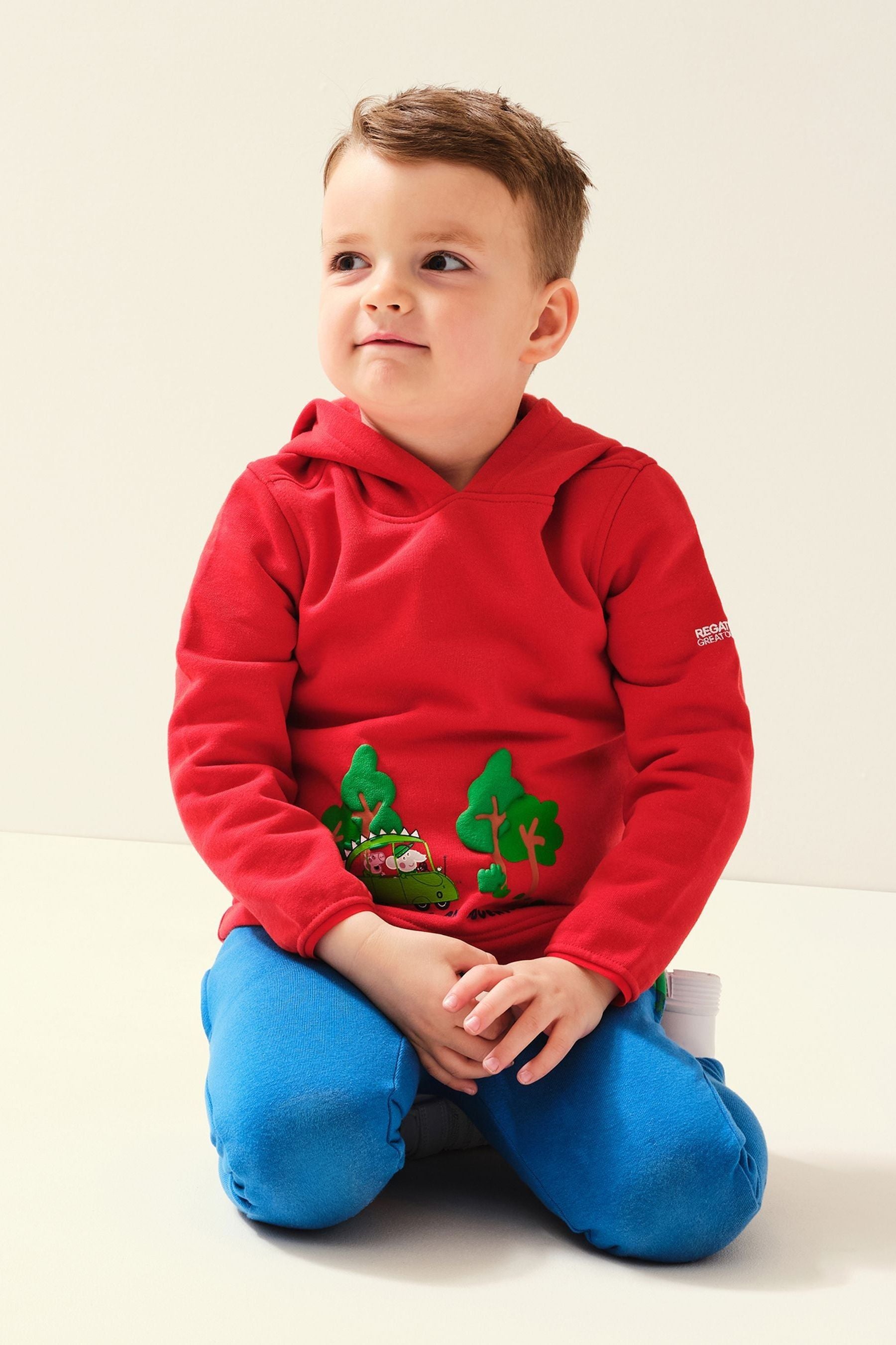 Regatta Red Peppa Pig Graphic Hoodie