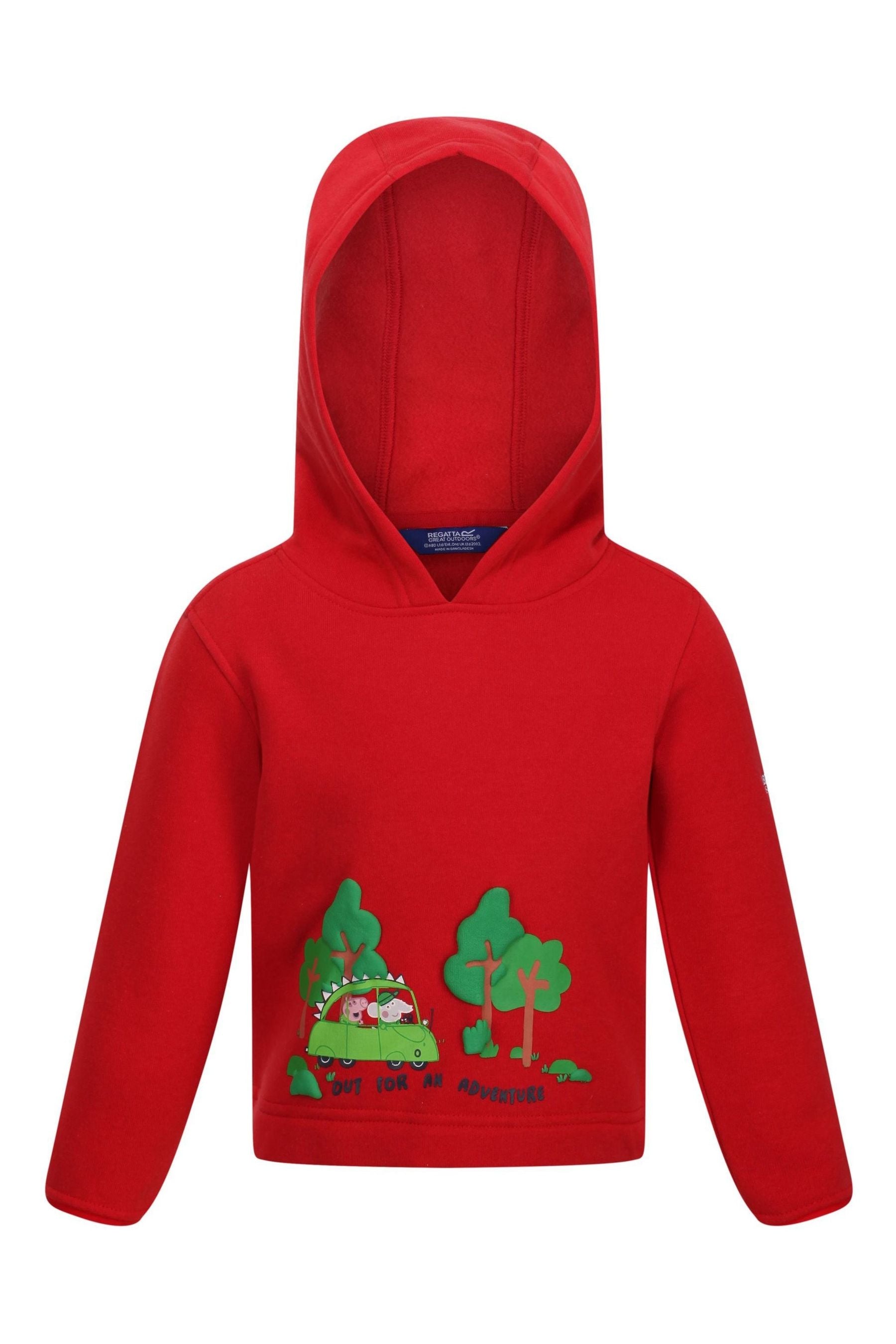 Regatta Red Peppa Pig Graphic Hoodie