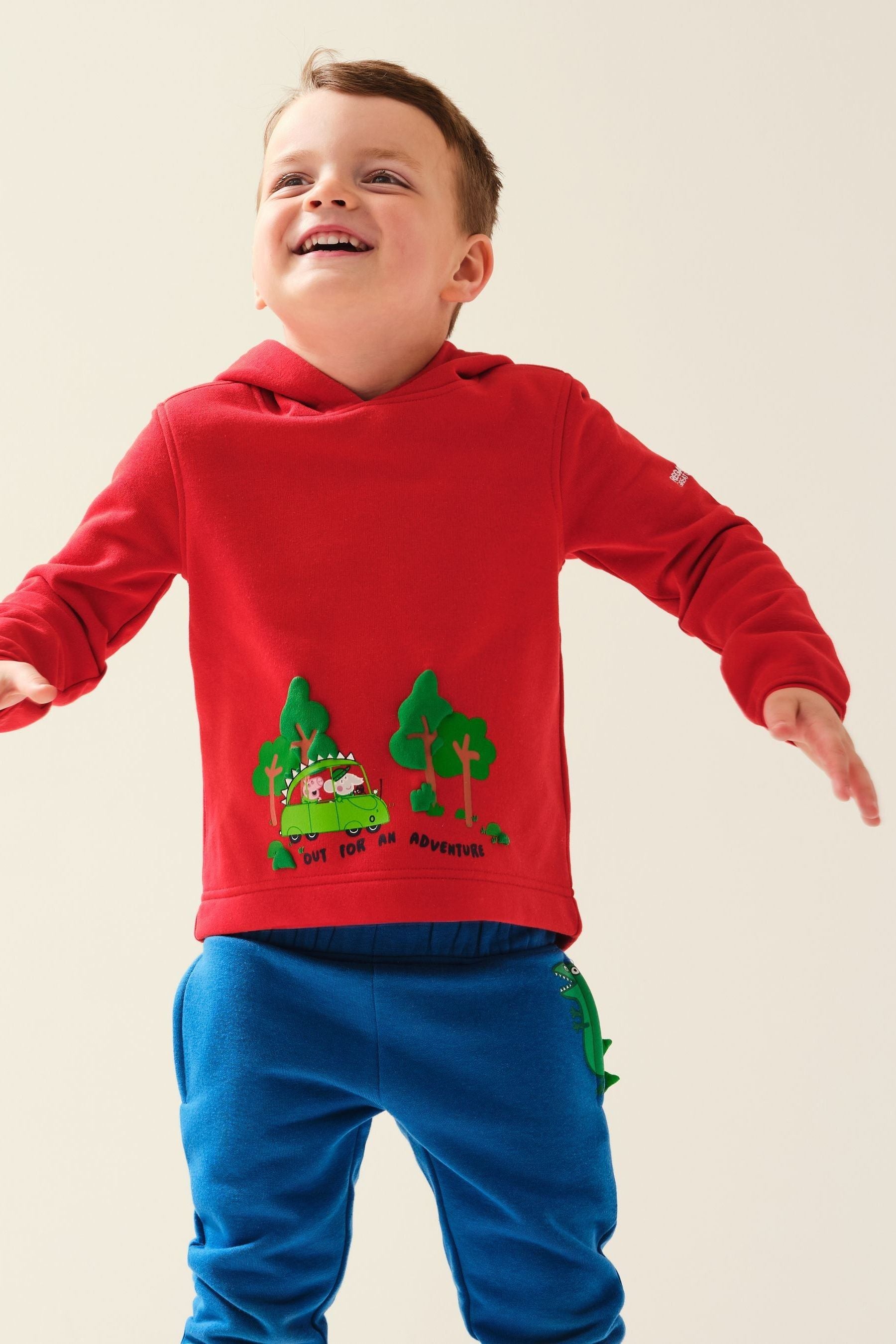 Regatta Red Peppa Pig Graphic Hoodie