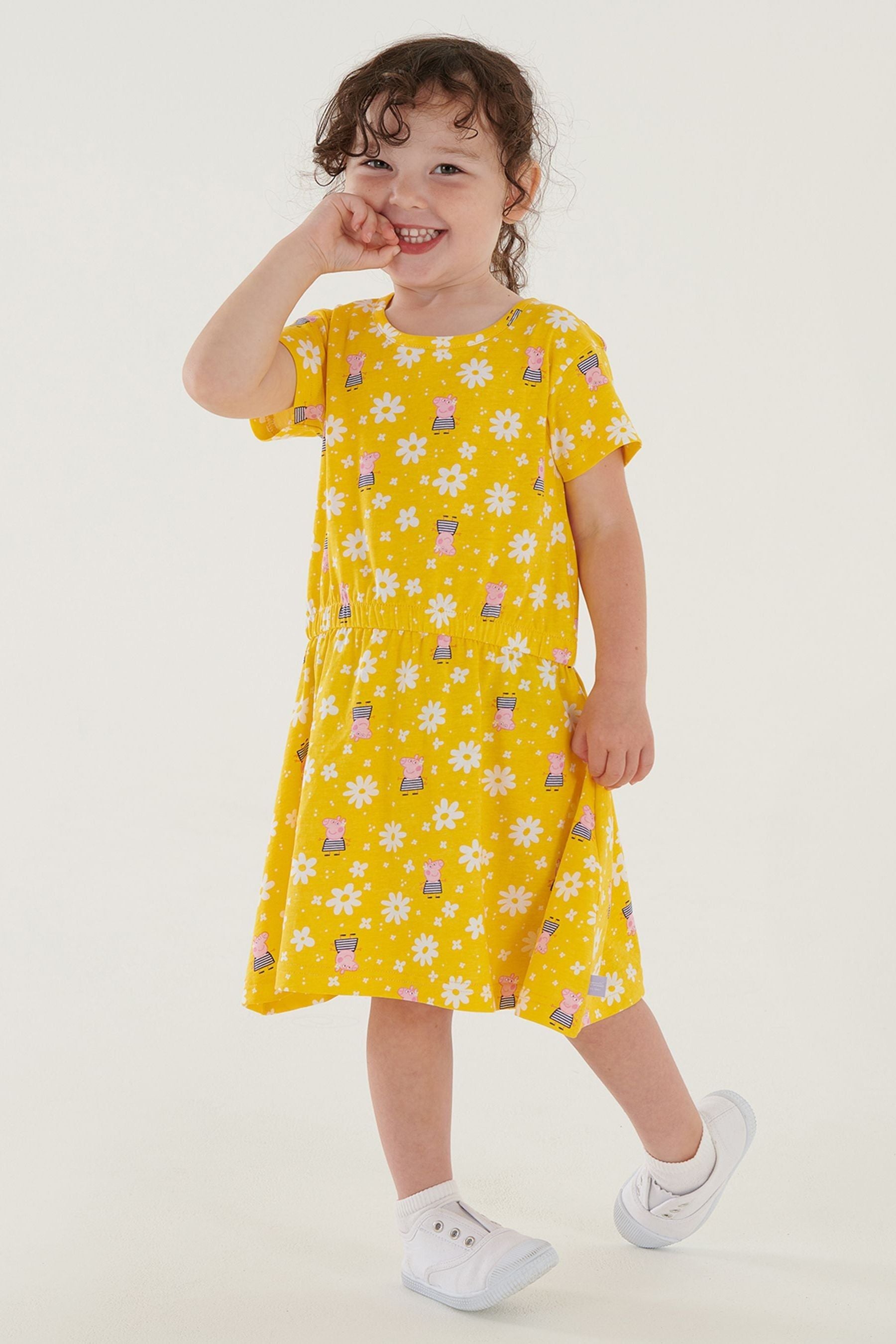 Yellow Regatta Yellow Peppa Pig Summer Dress