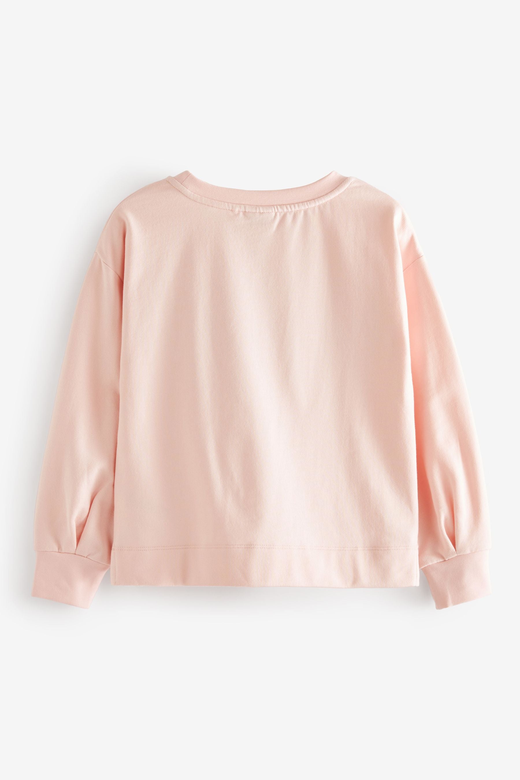 Baker by Ted Baker Pink Sequin Bow Sweater