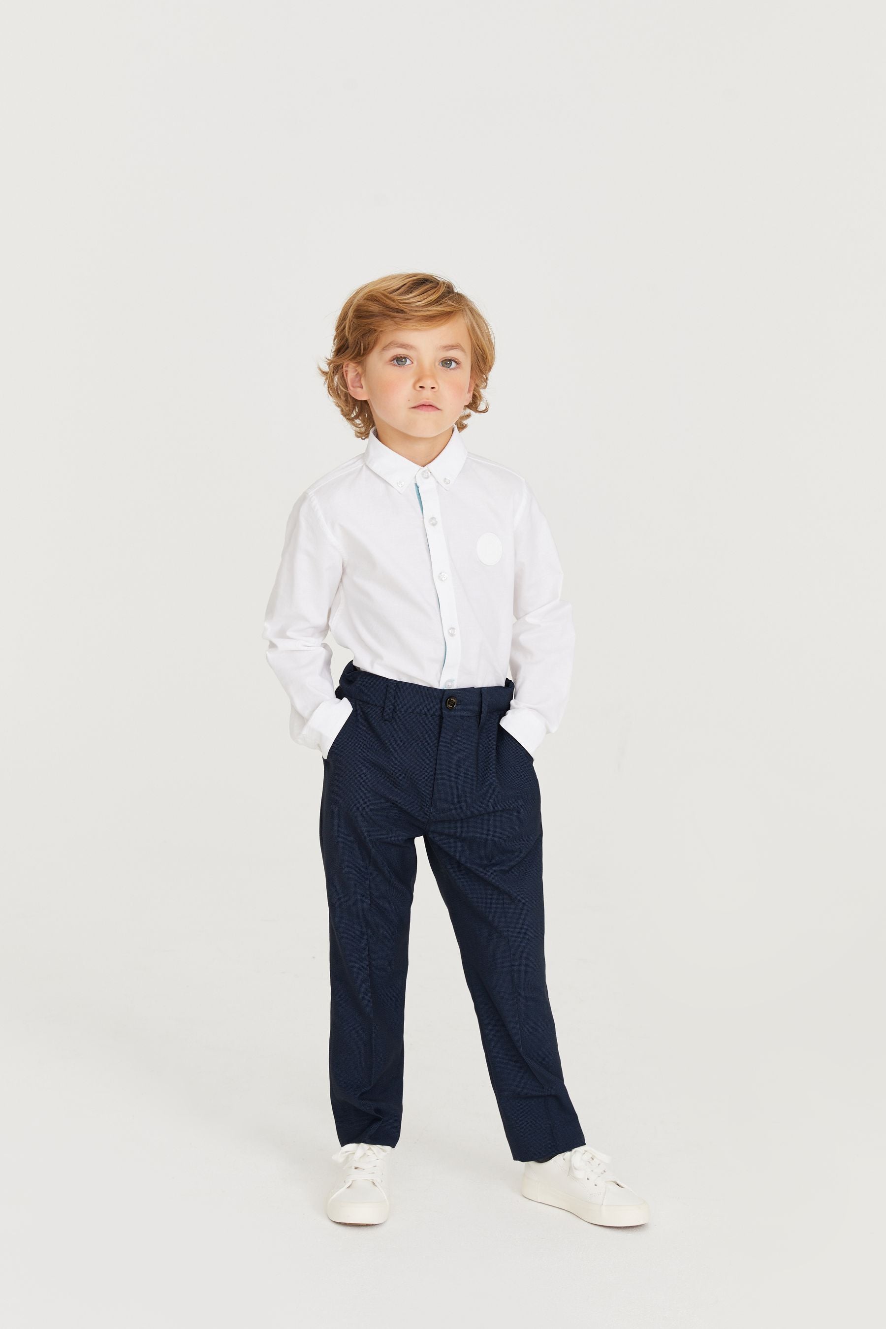 Navy Baker by Ted Baker Suit Trousers