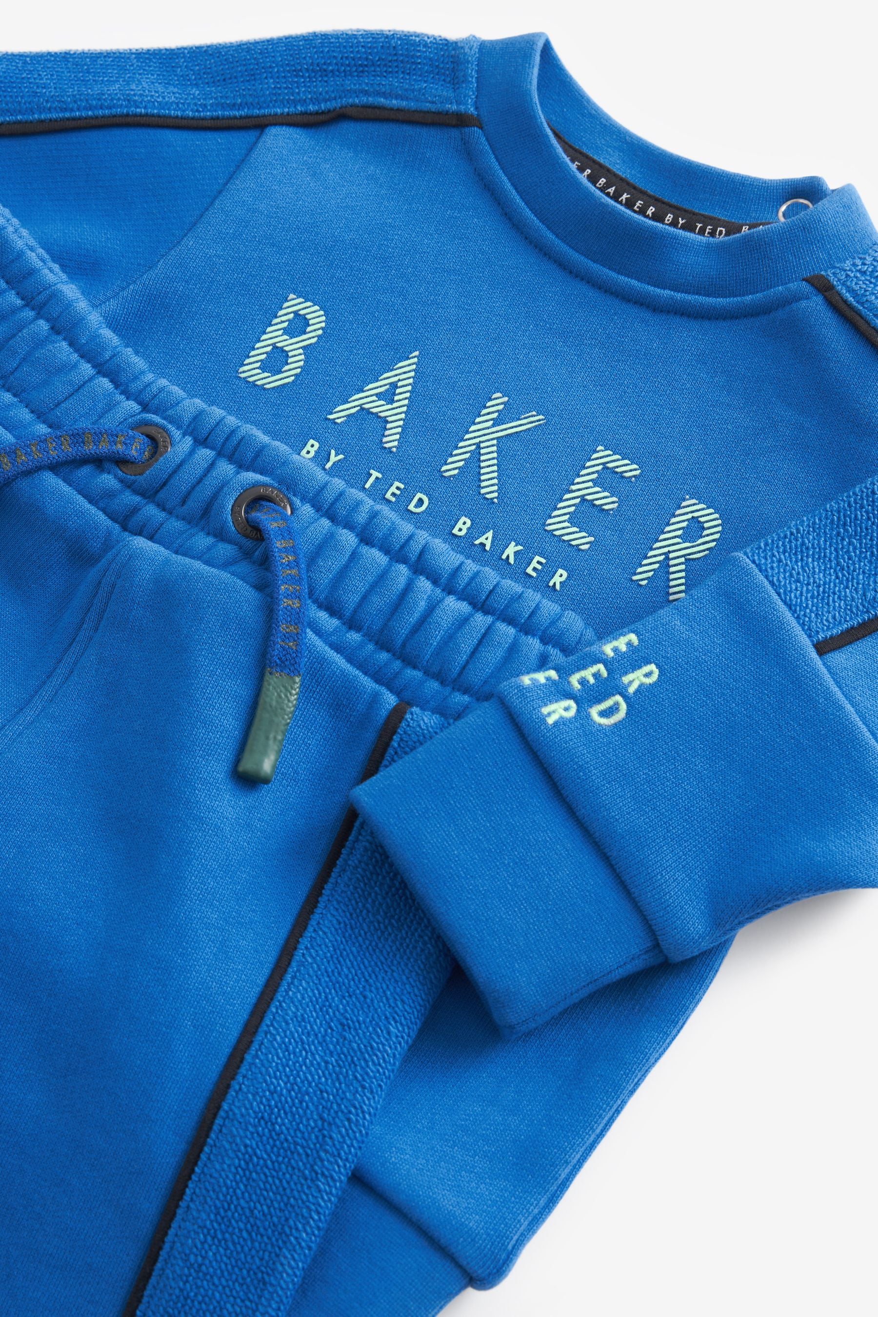 Blue Baker by Ted Baker Blue Sweatshirt And Jogger Set