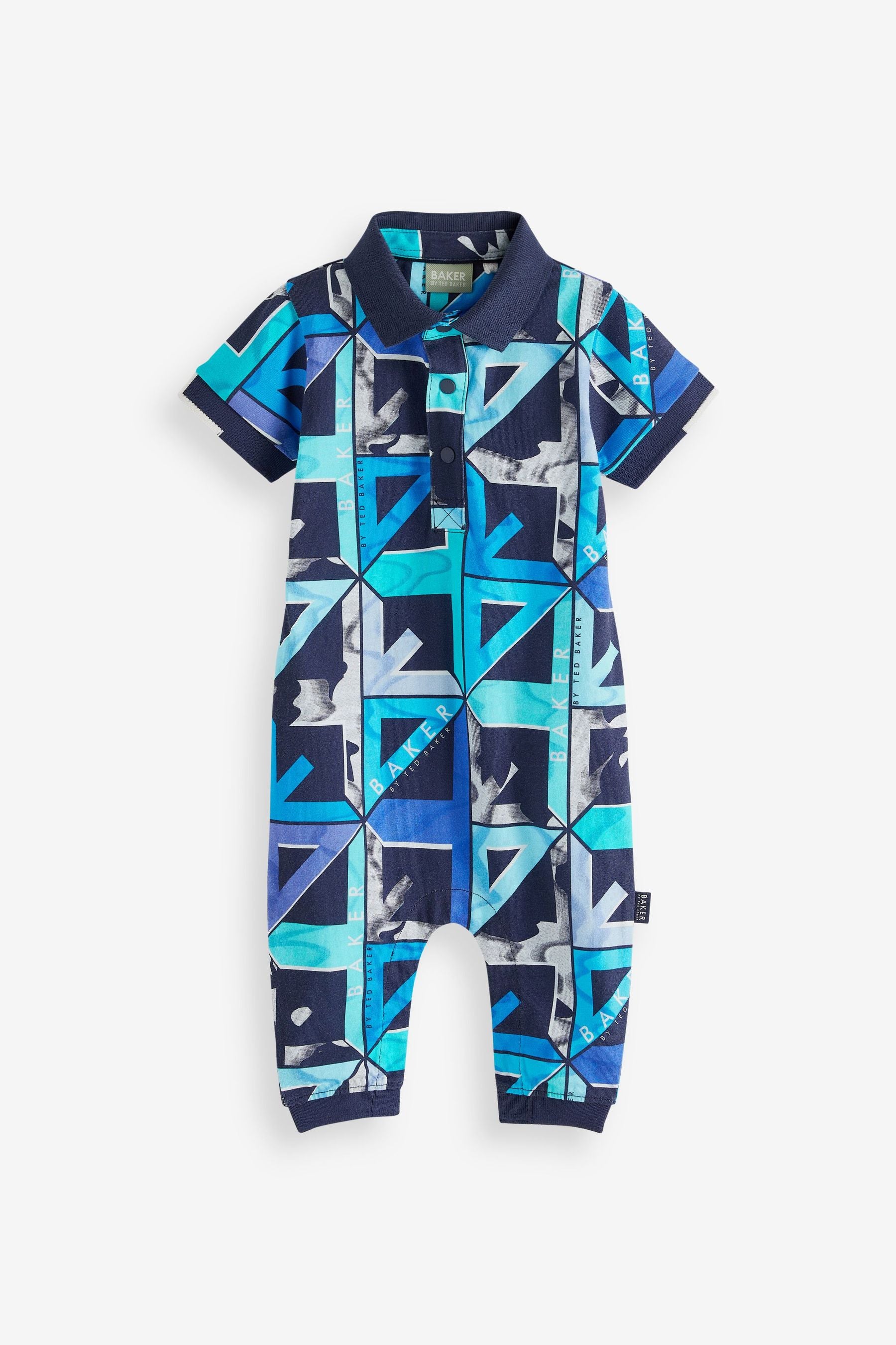 Blue Baker by Ted Baker Printed Romper