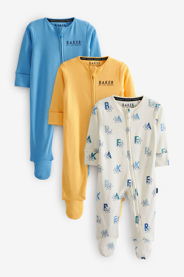 Multi Baker by Ted Baker Sleepsuit 3 Pack