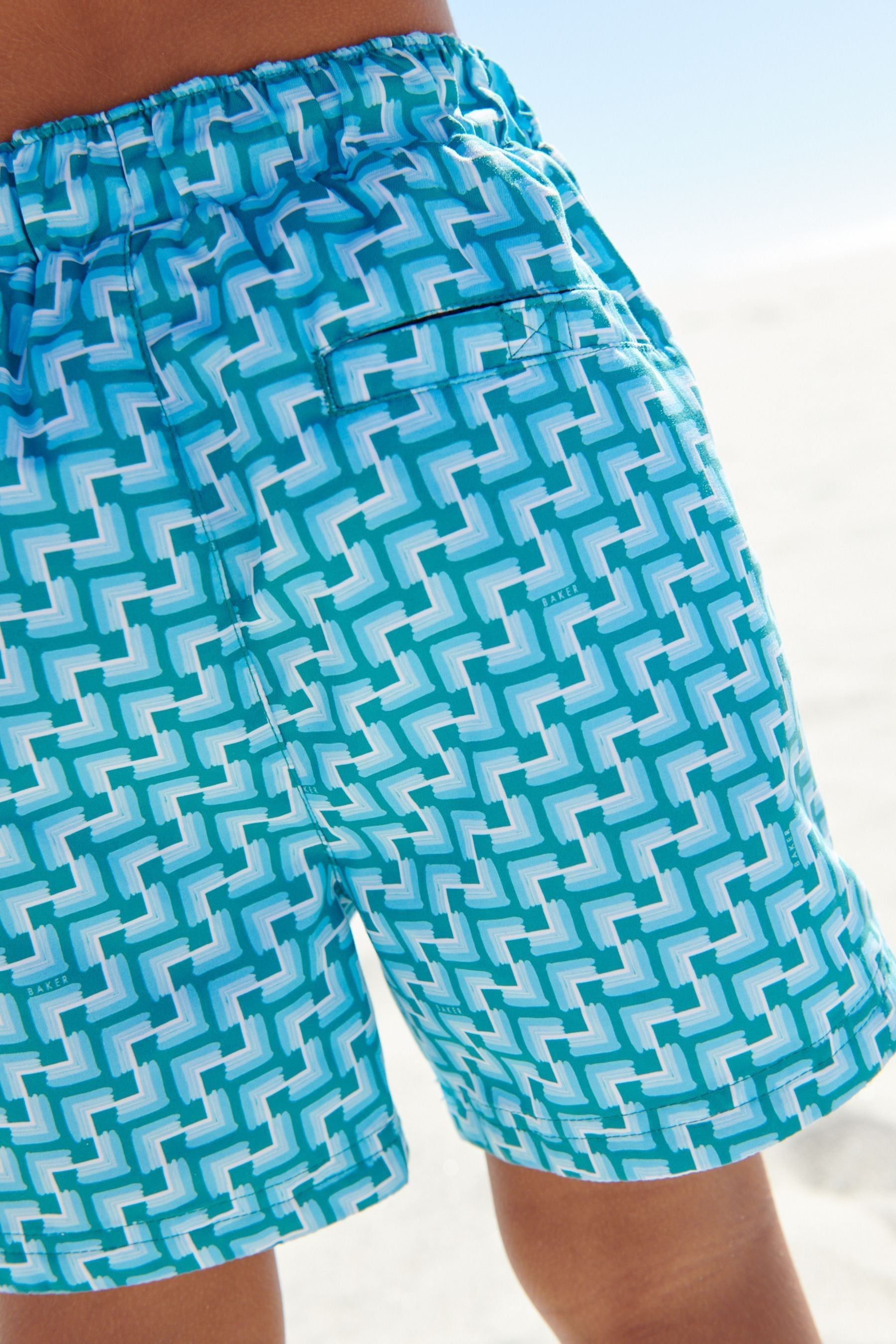 Turquoise Baker by Ted Baker Swim Shorts