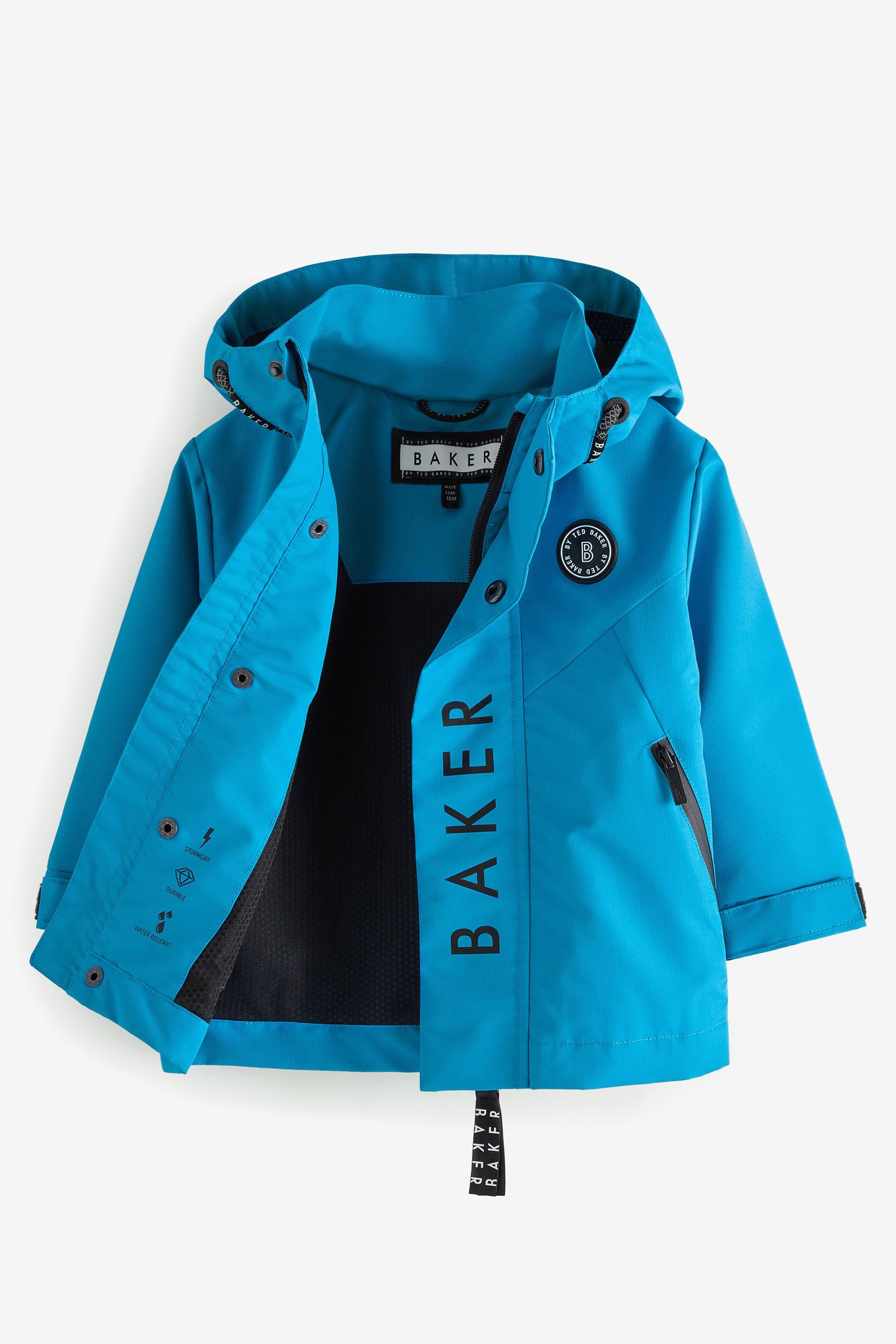 Blue Baker by Ted Baker Blue Water Resistant Jacket