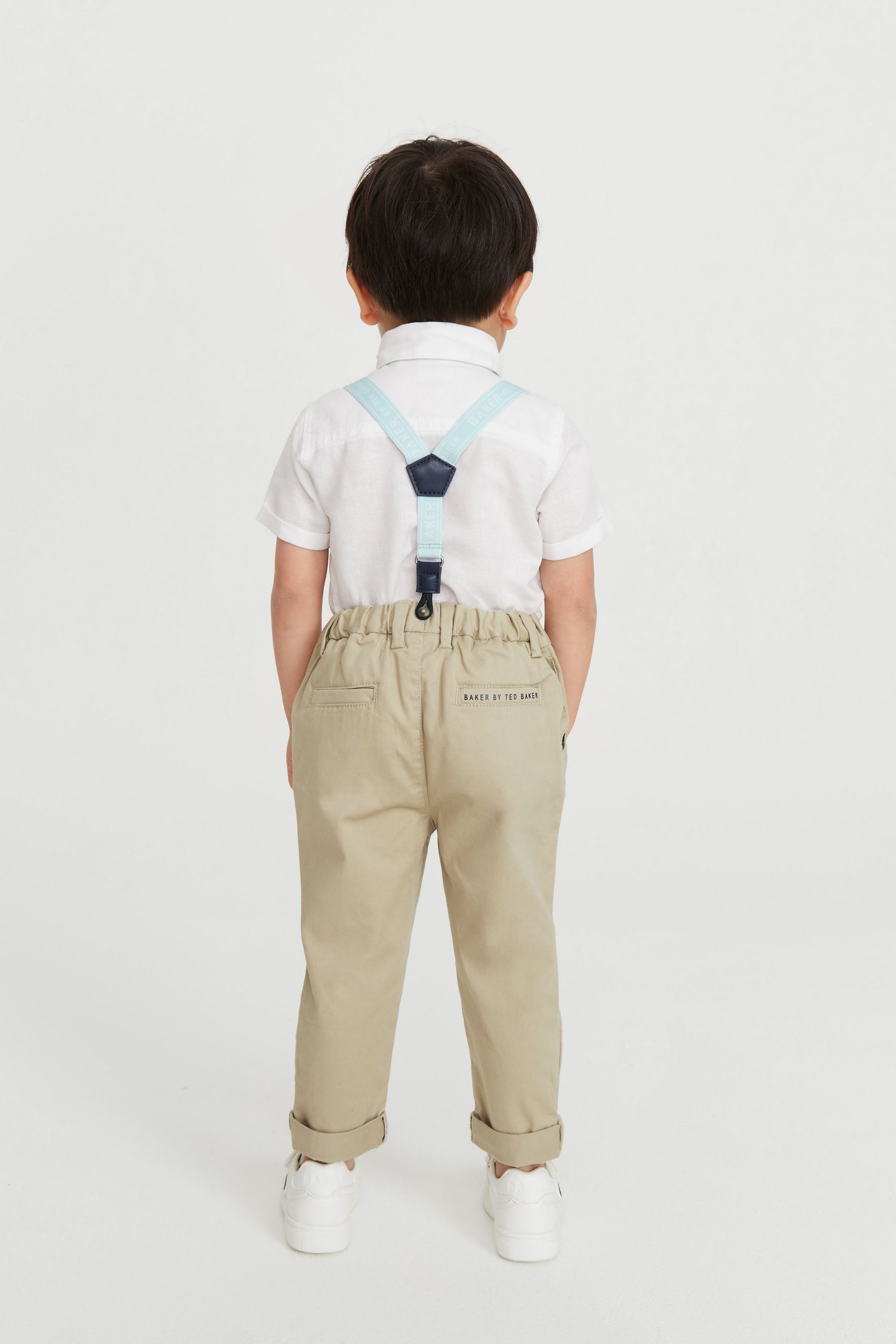 Stone Baker by Ted Baker Shirt, Chino and Braces Set