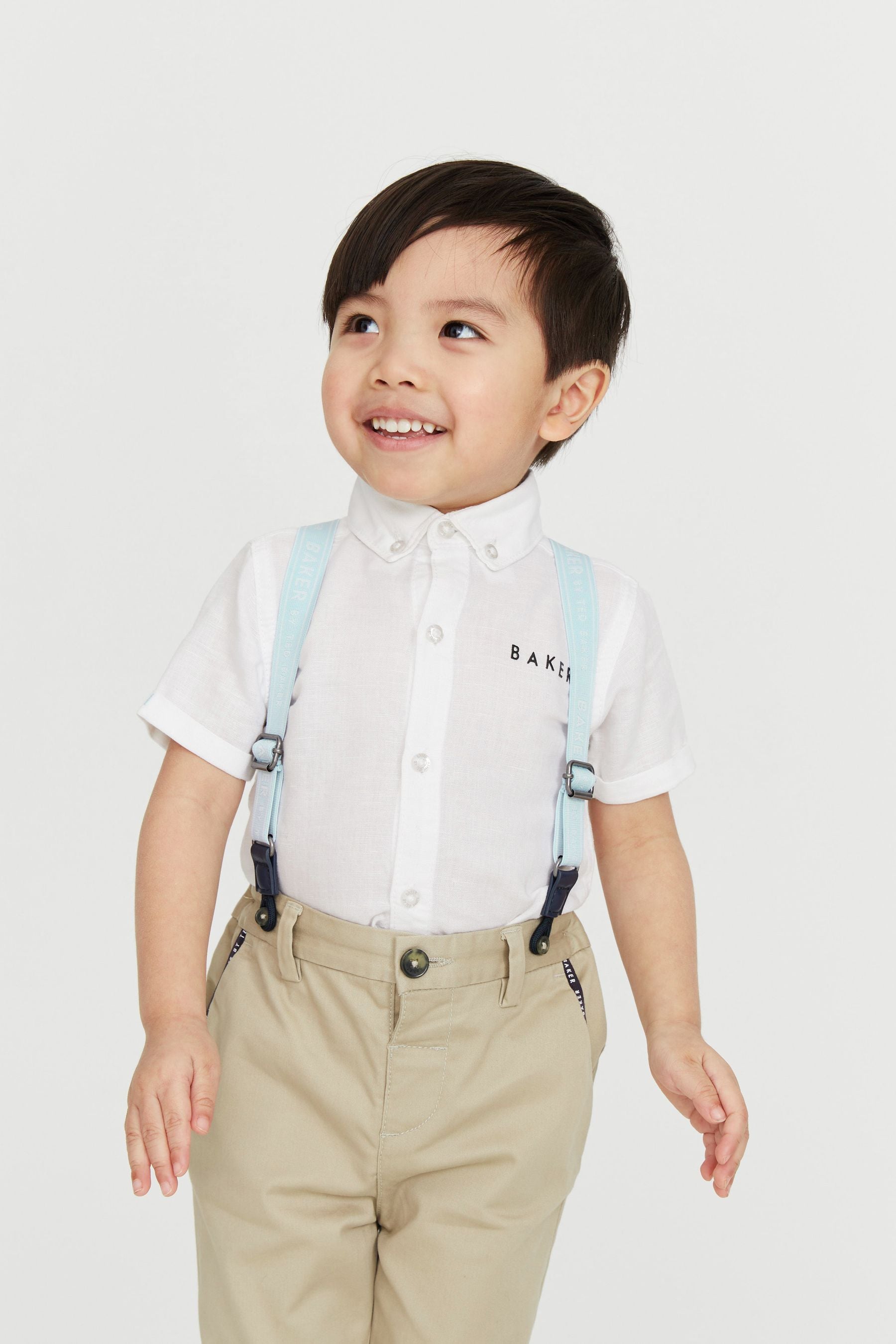 Stone Baker by Ted Baker Shirt, Chino and Braces Set