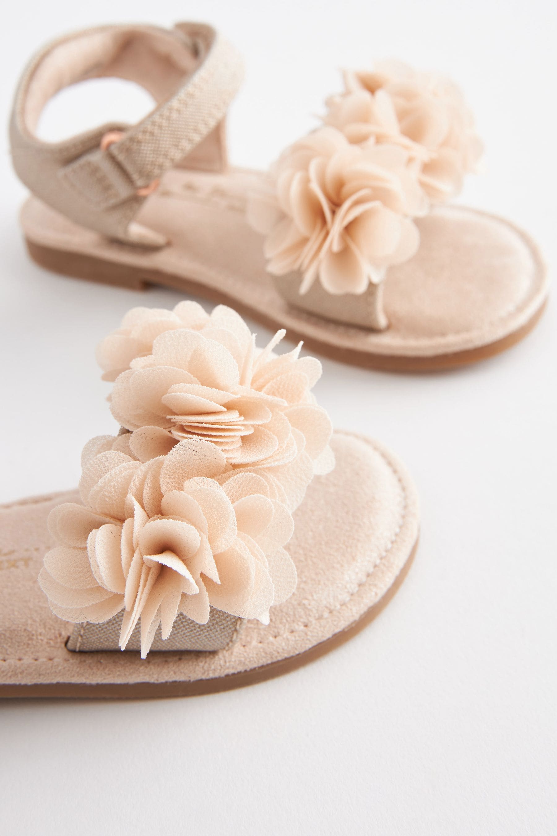 Gold Bridesmaid Collection Corsage Sandals