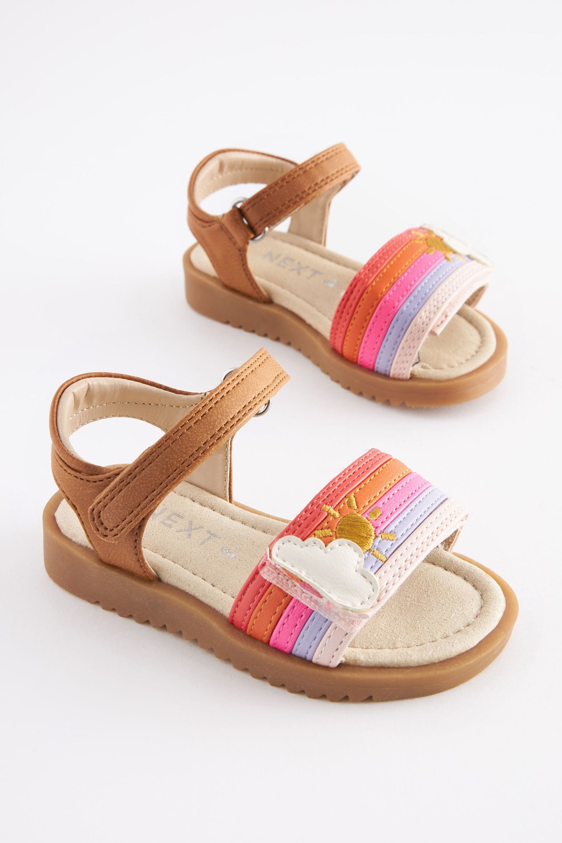 Pastel Rainbow Sandals