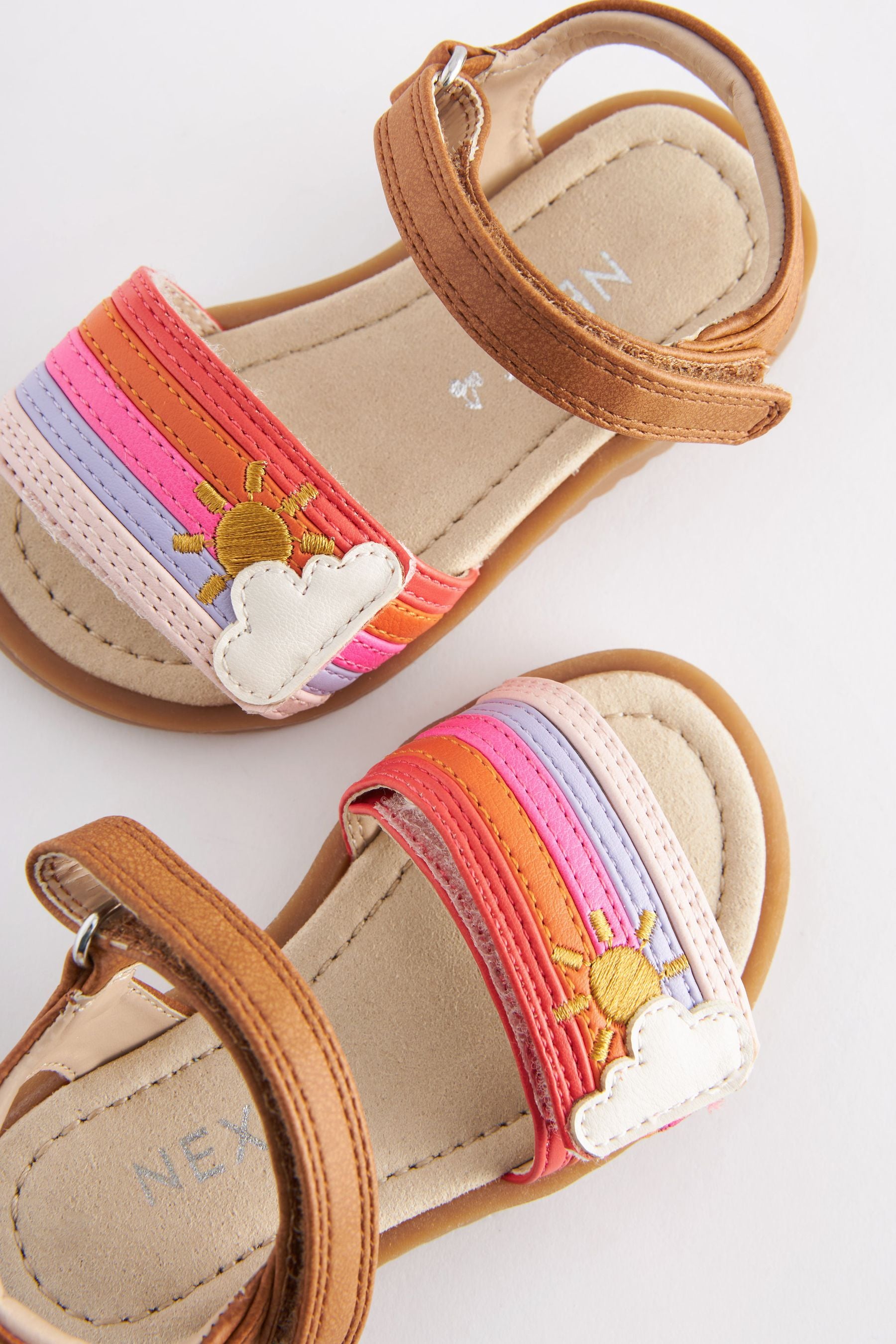 Pastel Rainbow Sandals