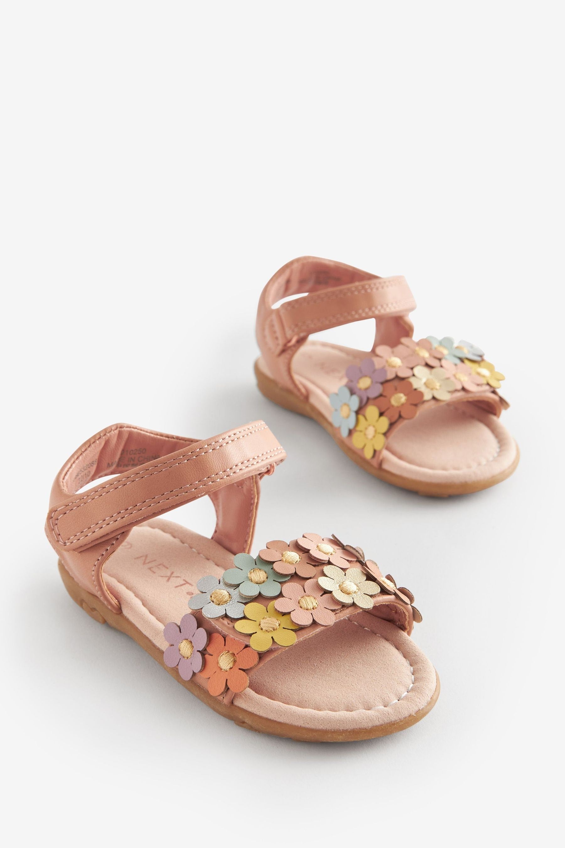 Pastel Floral Sandals