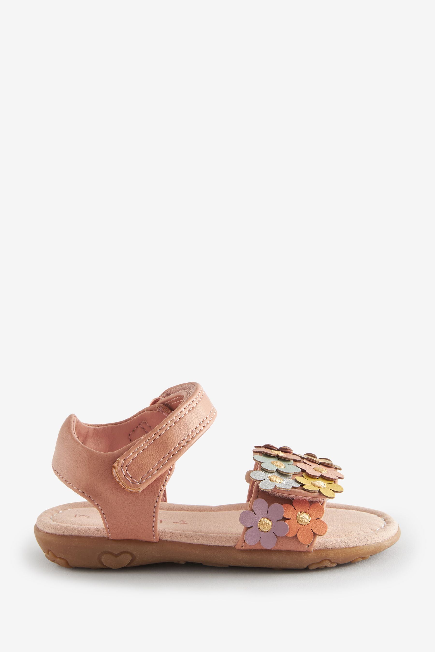 Pastel Floral Sandals