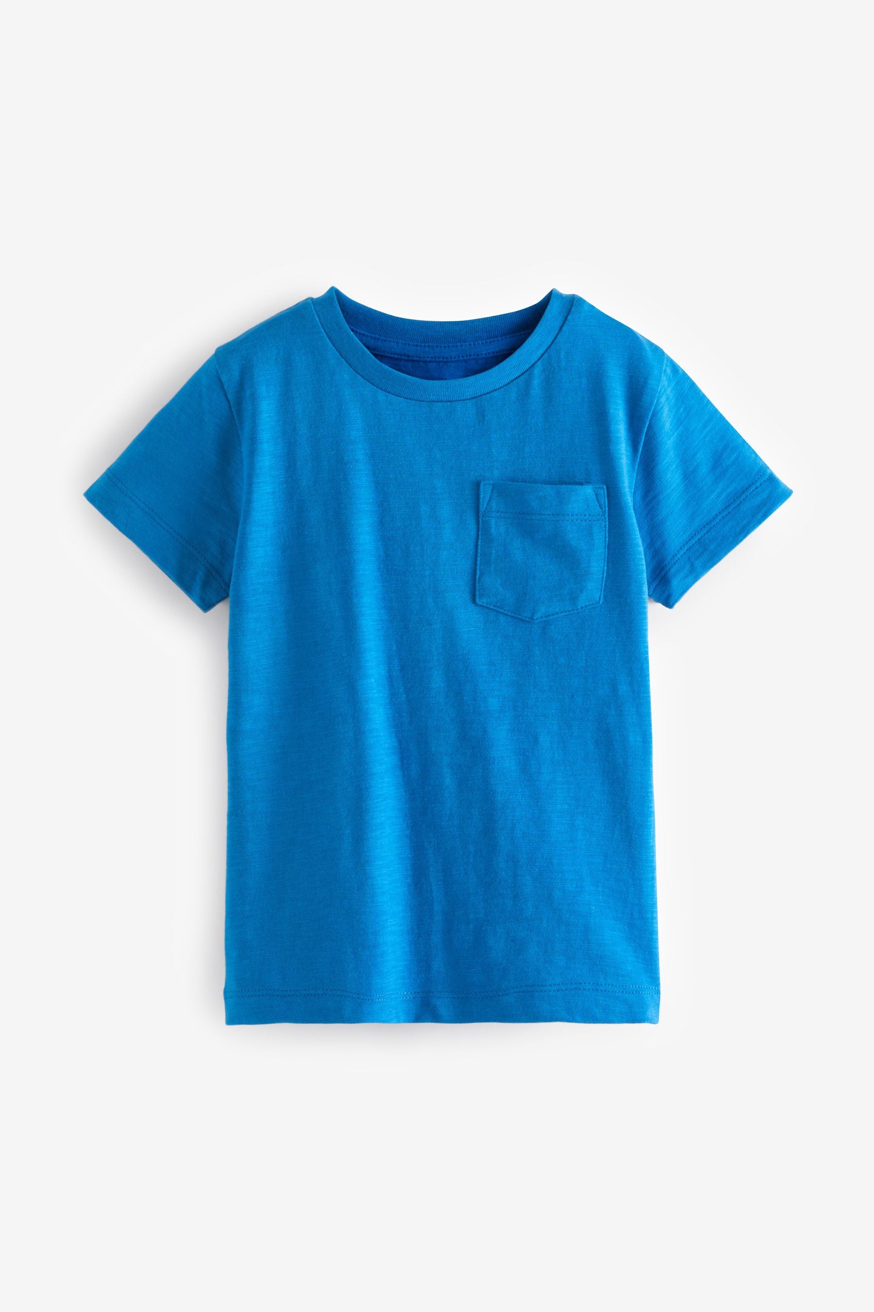 Cobalt Blue Short Sleeve Plain T-Shirt (3mths-7yrs)