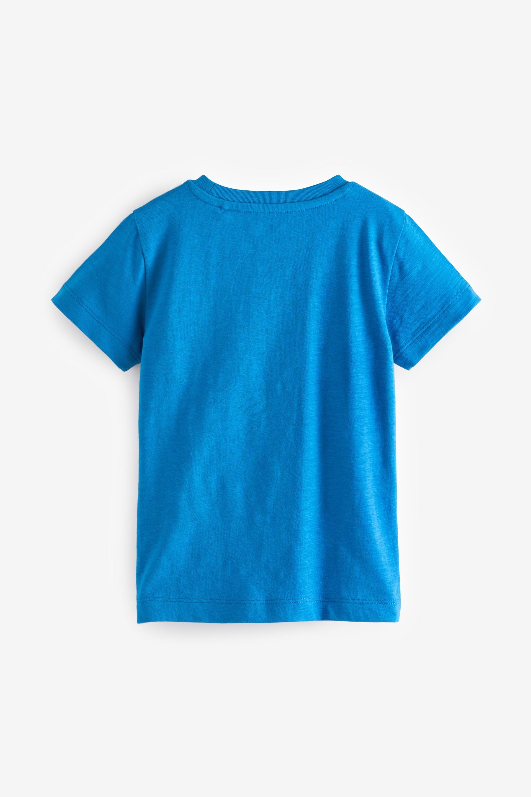 Cobalt Blue Short Sleeve Plain T-Shirt (3mths-7yrs)