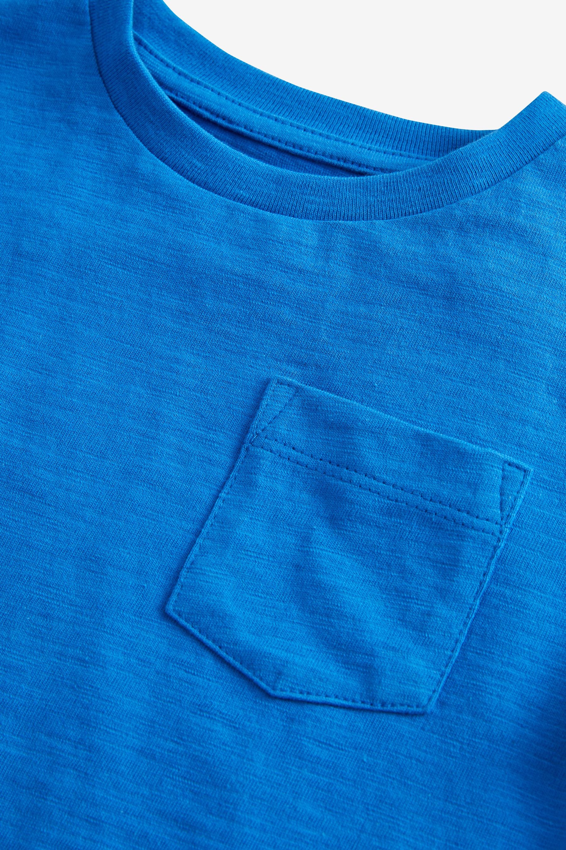 Cobalt Blue Short Sleeve Plain T-Shirt (3mths-7yrs)