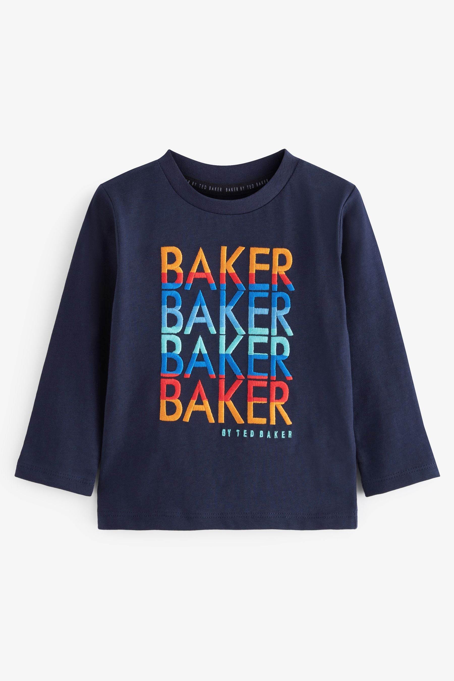 Baker by Ted Baker Navy Blue Graphic T-Shirt