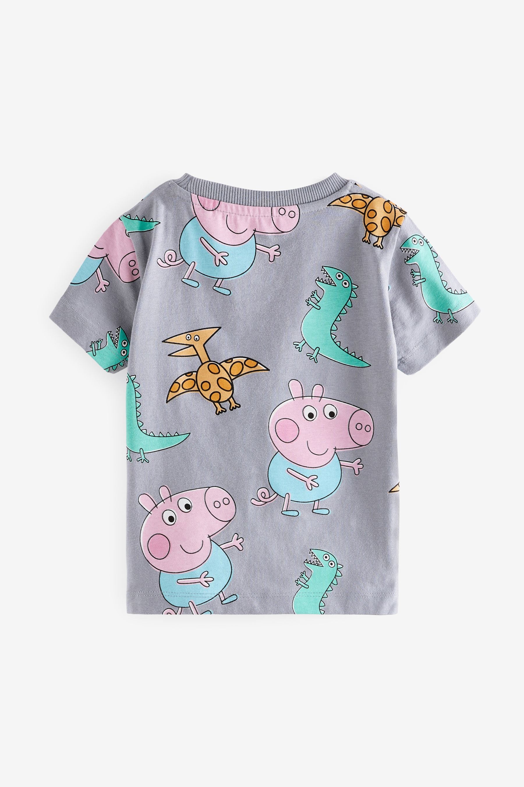 George Pig Grey Short Sleeve License T-Shirt (3mths-8yrs)