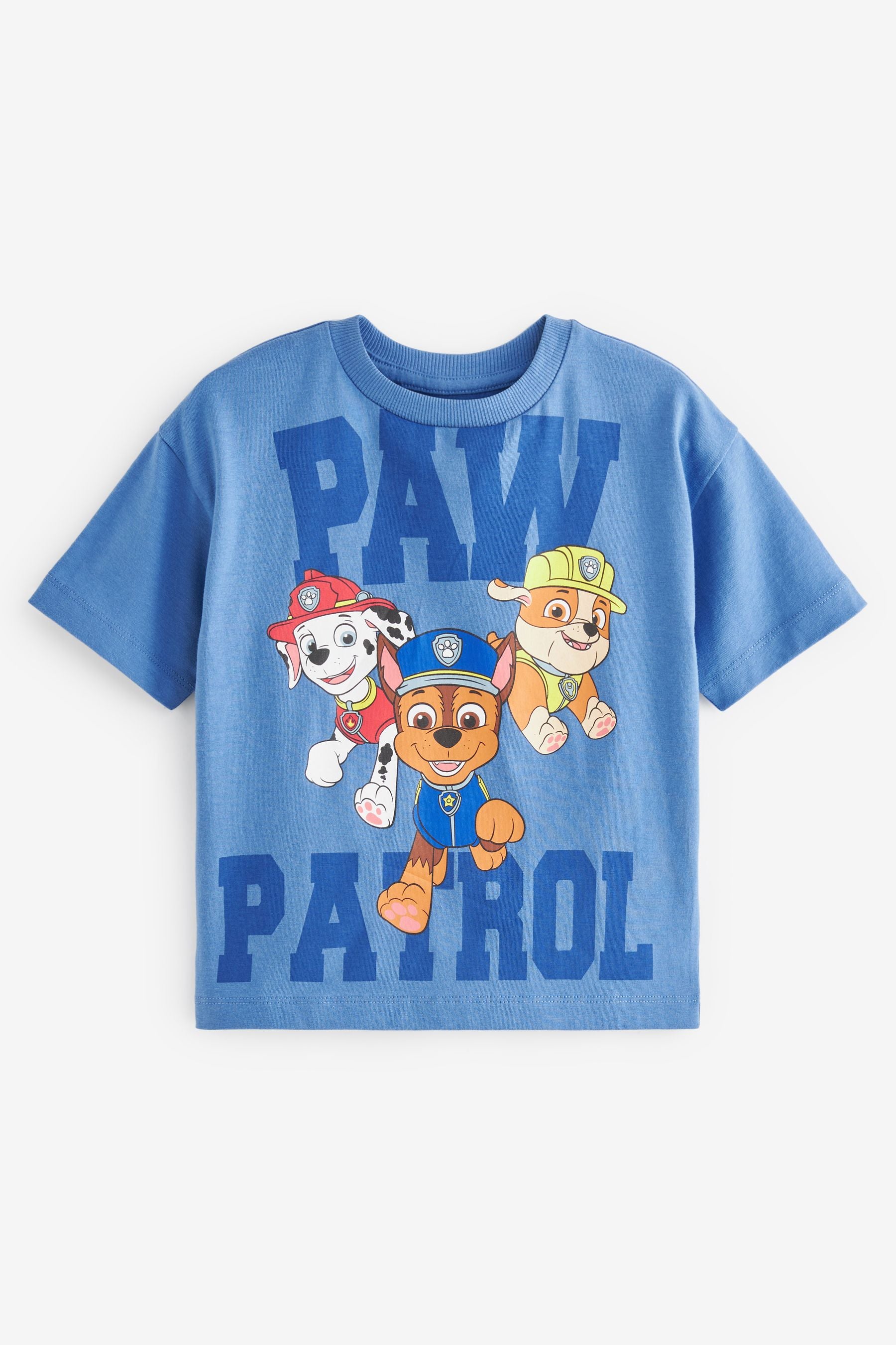 PAW Patrol Blue Short Sleeve License T-Shirt (3mths-8yrs)